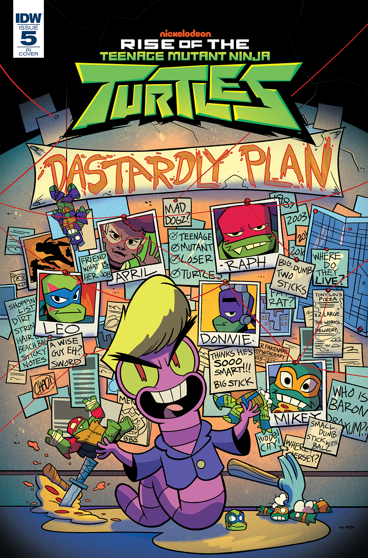 Rise of the Teenage Mutant Ninja Turtles 5 cover