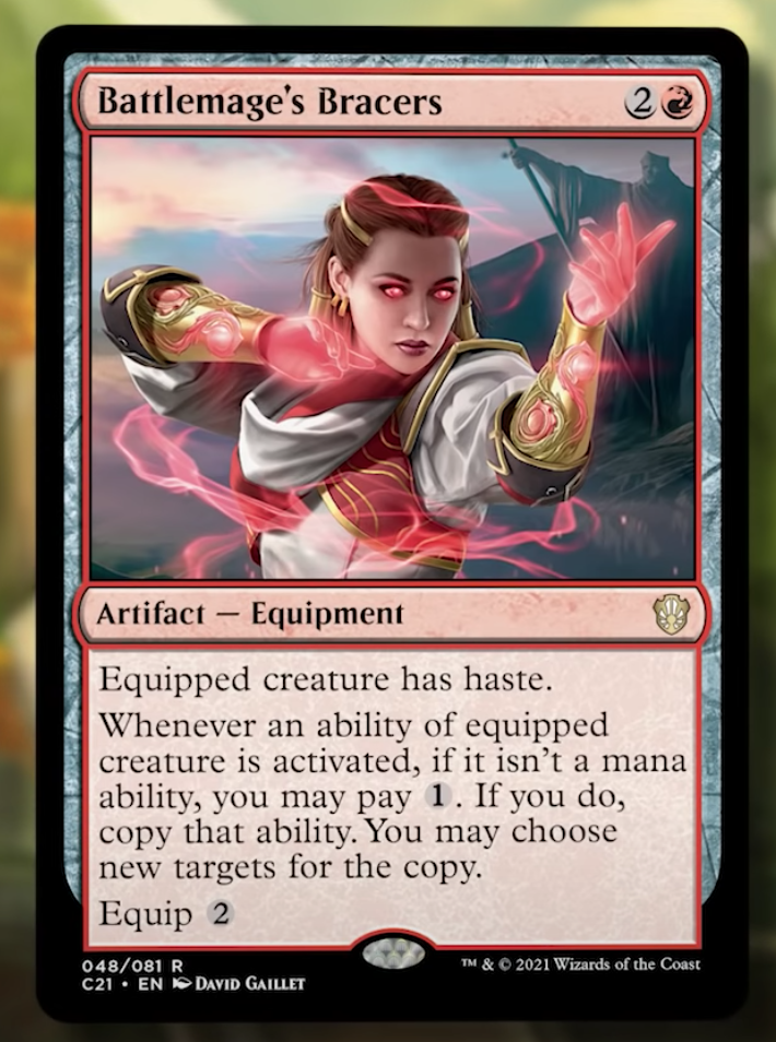 [C21] Battlemage's Bracers magicTCG