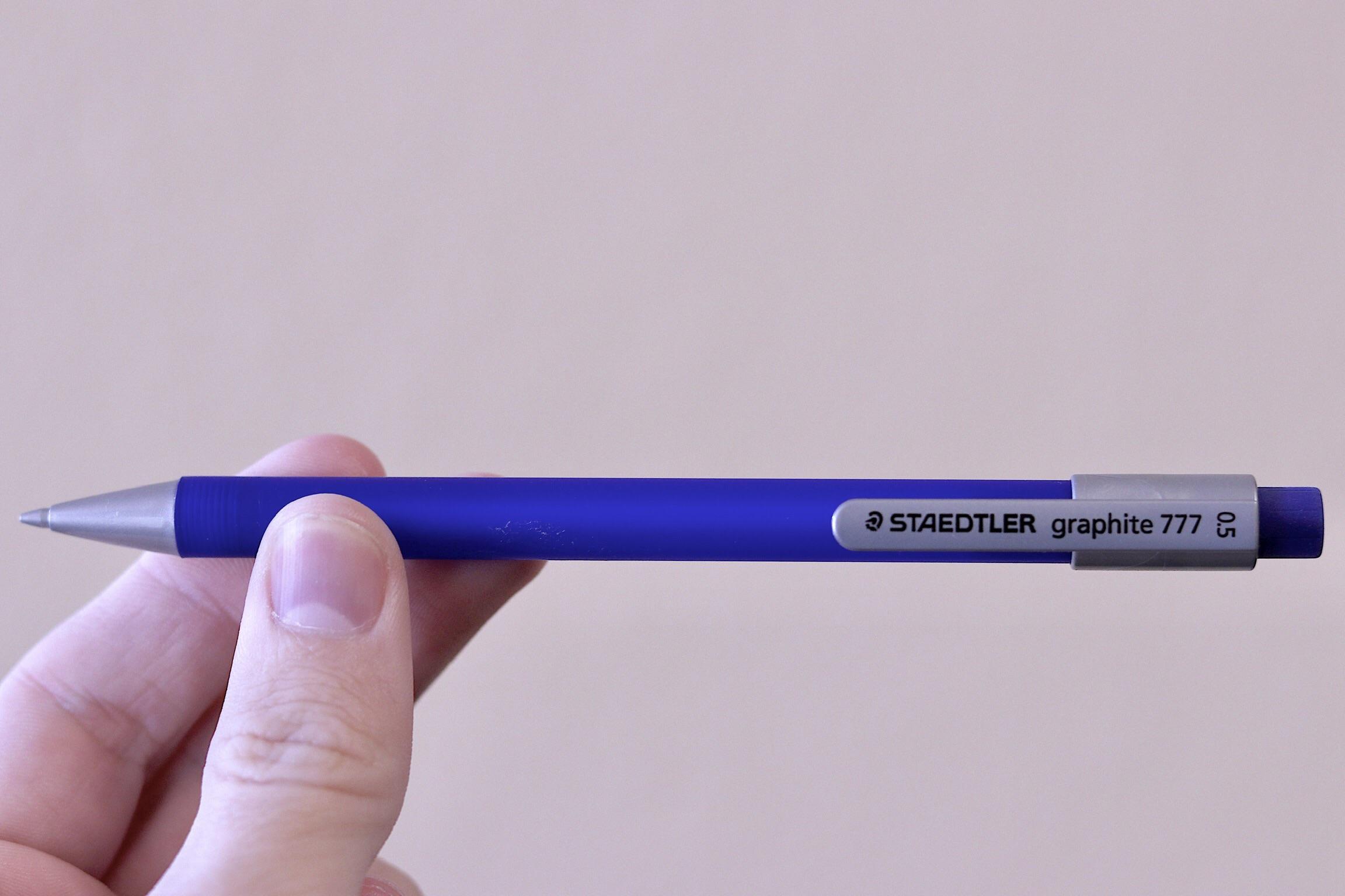 Staedtler Graphite 777 the cheapest Staedtler mechanical pencil made