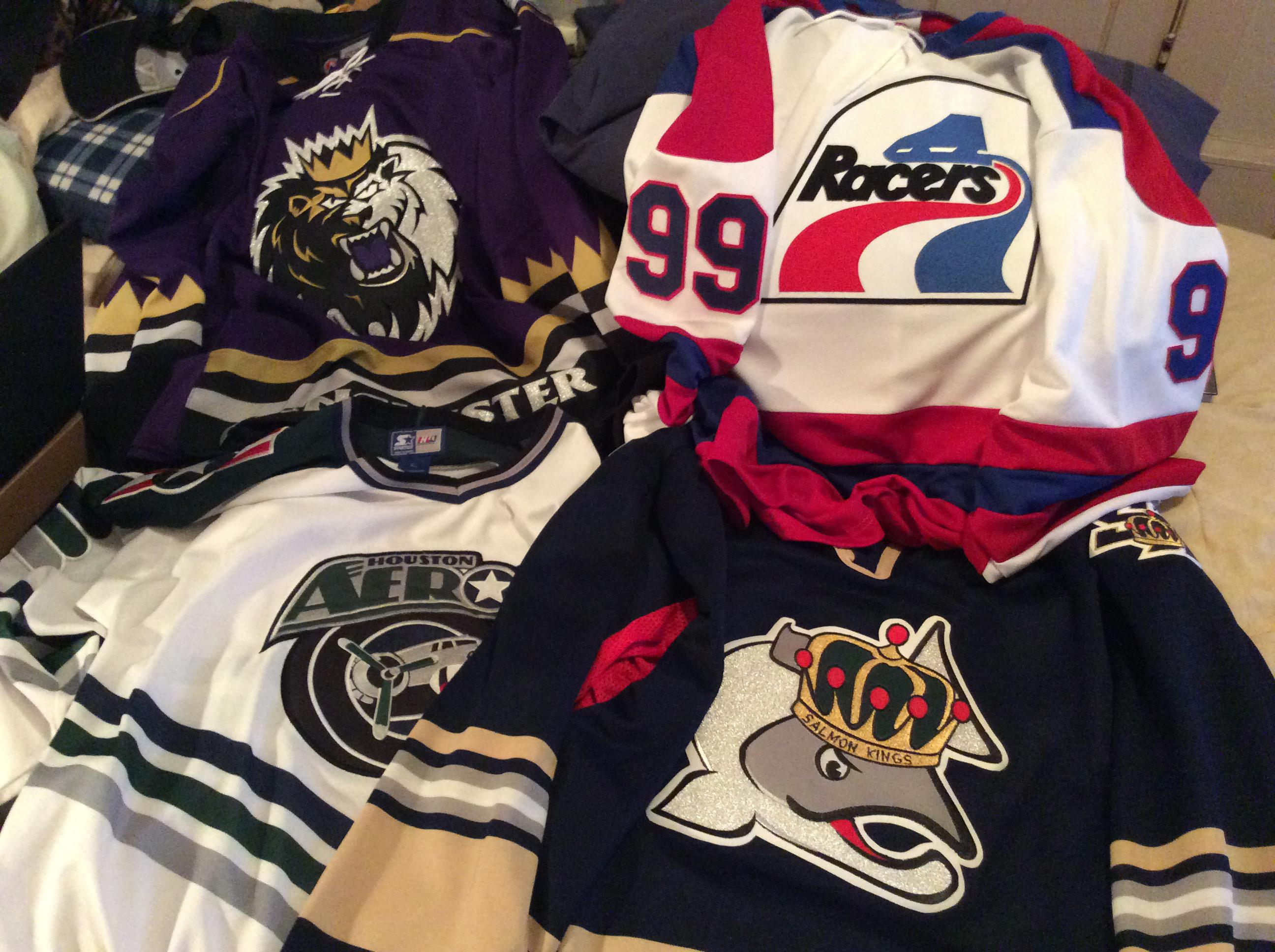 My nonNHL jersey collection. r/hockeyjerseys