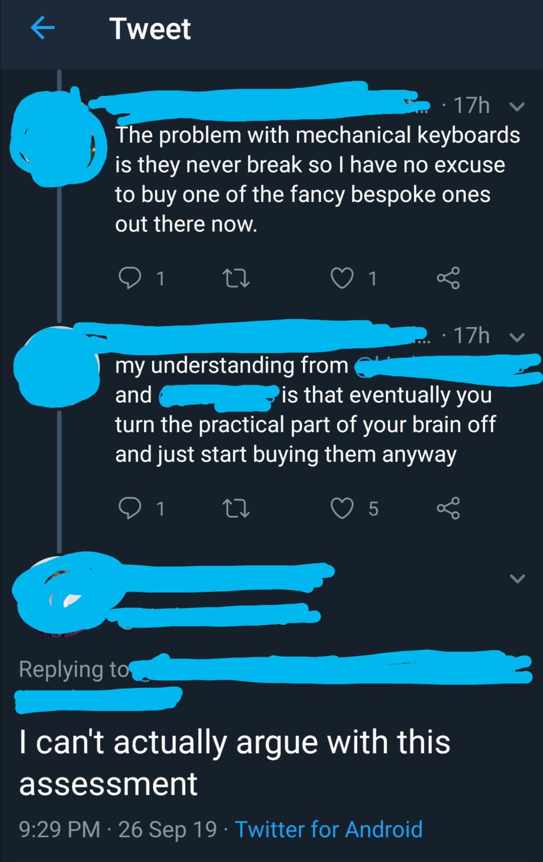 The problem with mechanical keyboards. r/MechanicalKeyboards