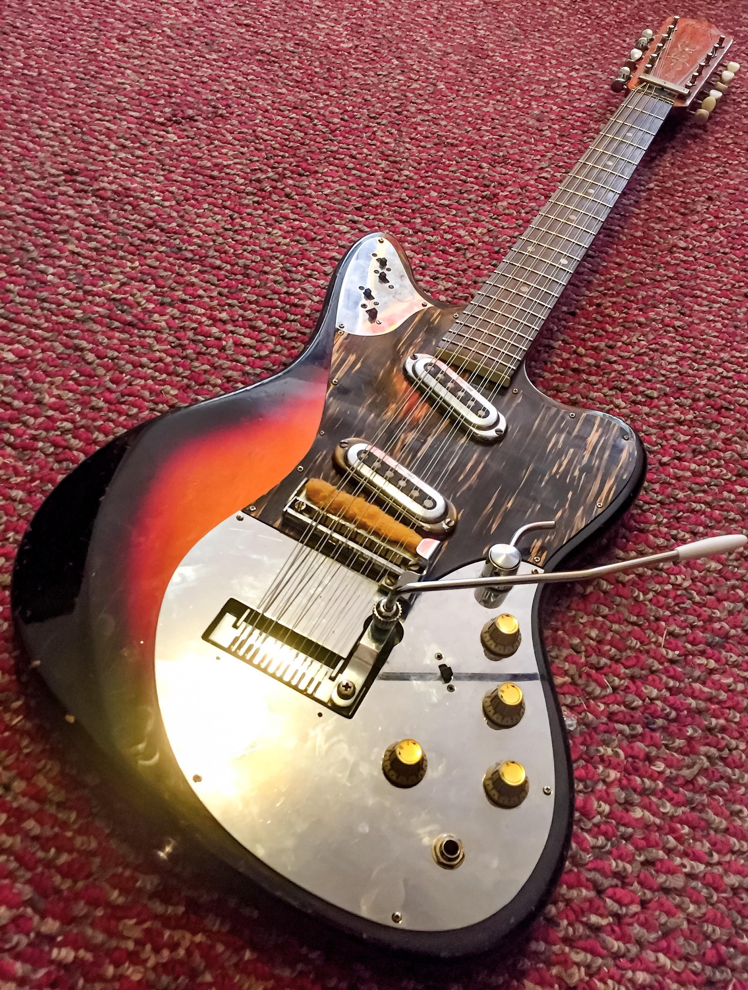 1965 Framus Strato de Luxe 12 string r/obscureguitars