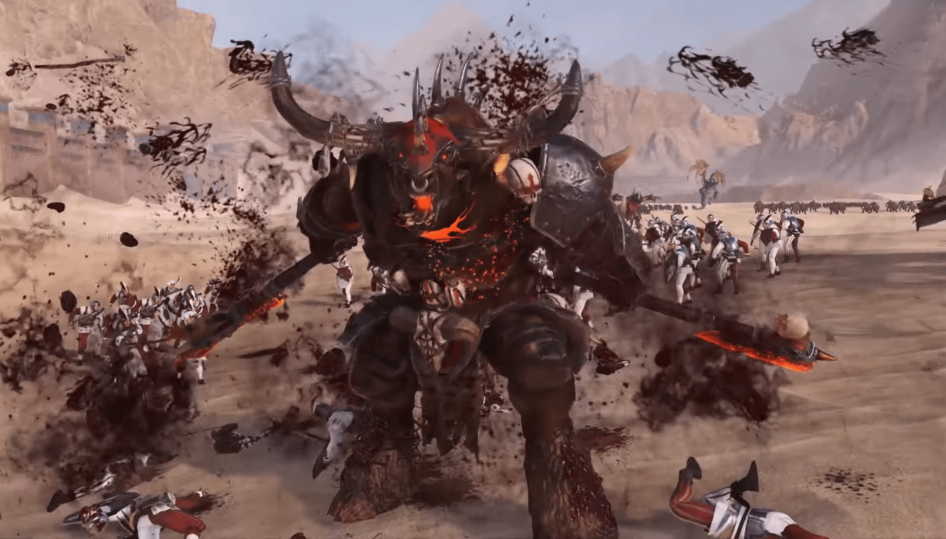 Taurox the Brass Bull, feed the rampage! r/totalwar