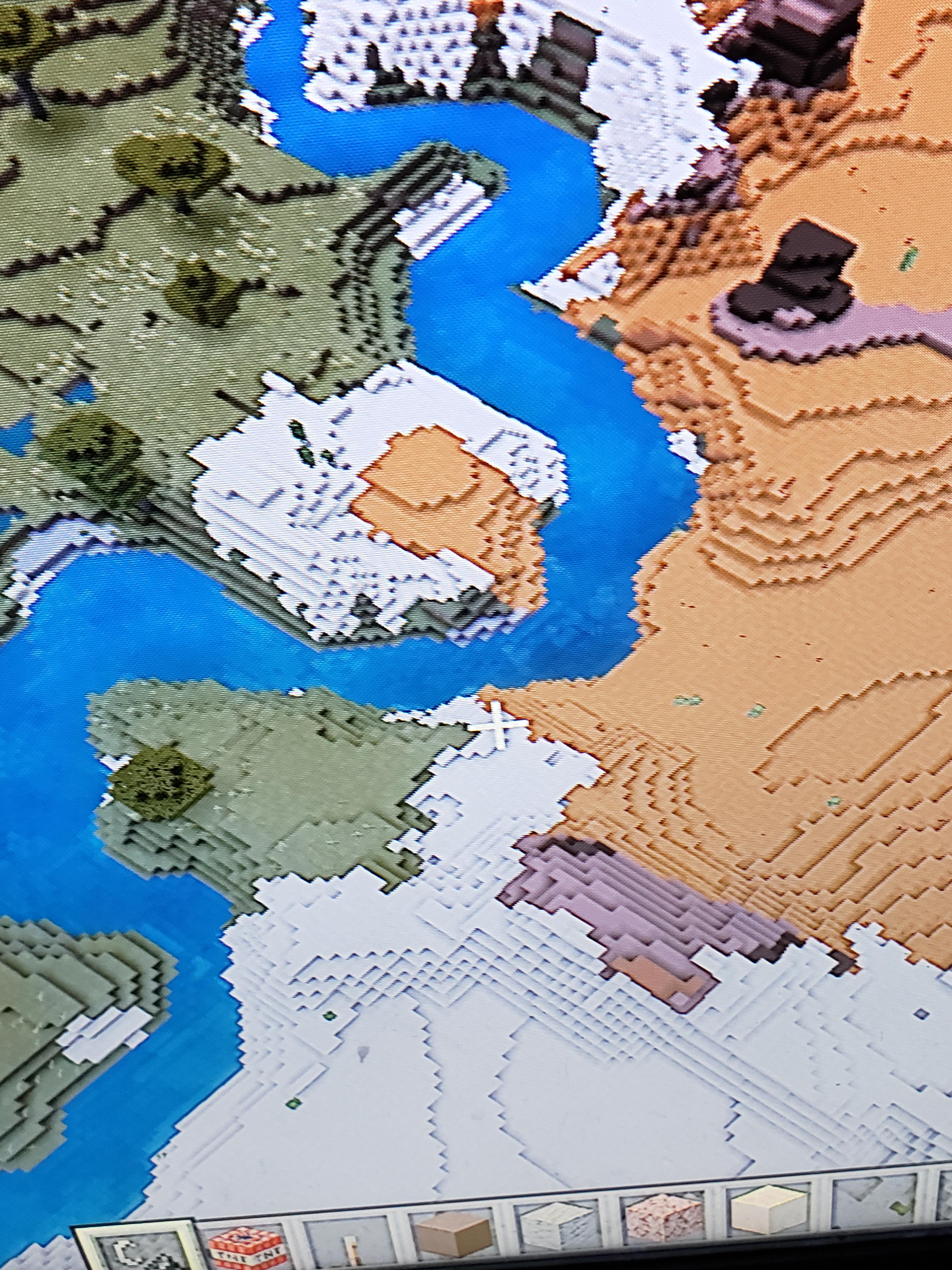 (Bedrock) cool seed for 3 corner biomes seed and coordinates is comments r/minecraftseeds