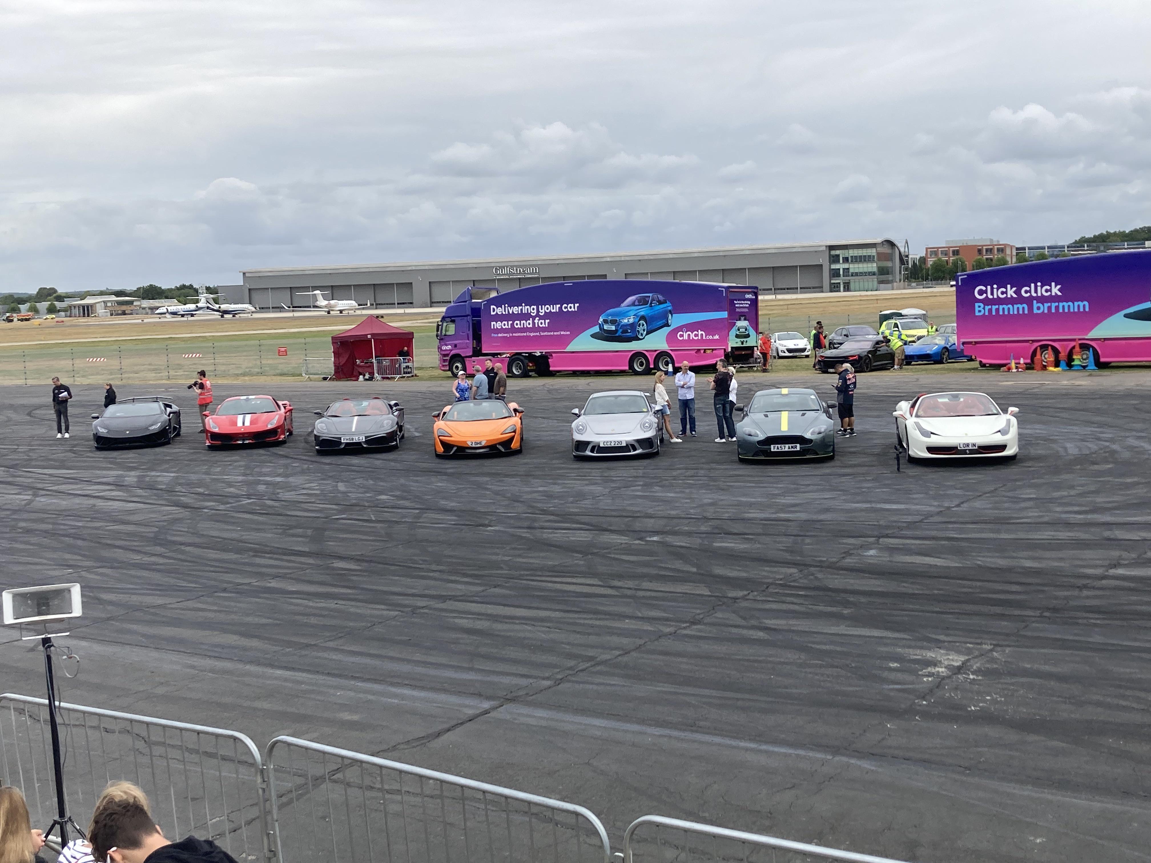 The British car show was amazing farnborough