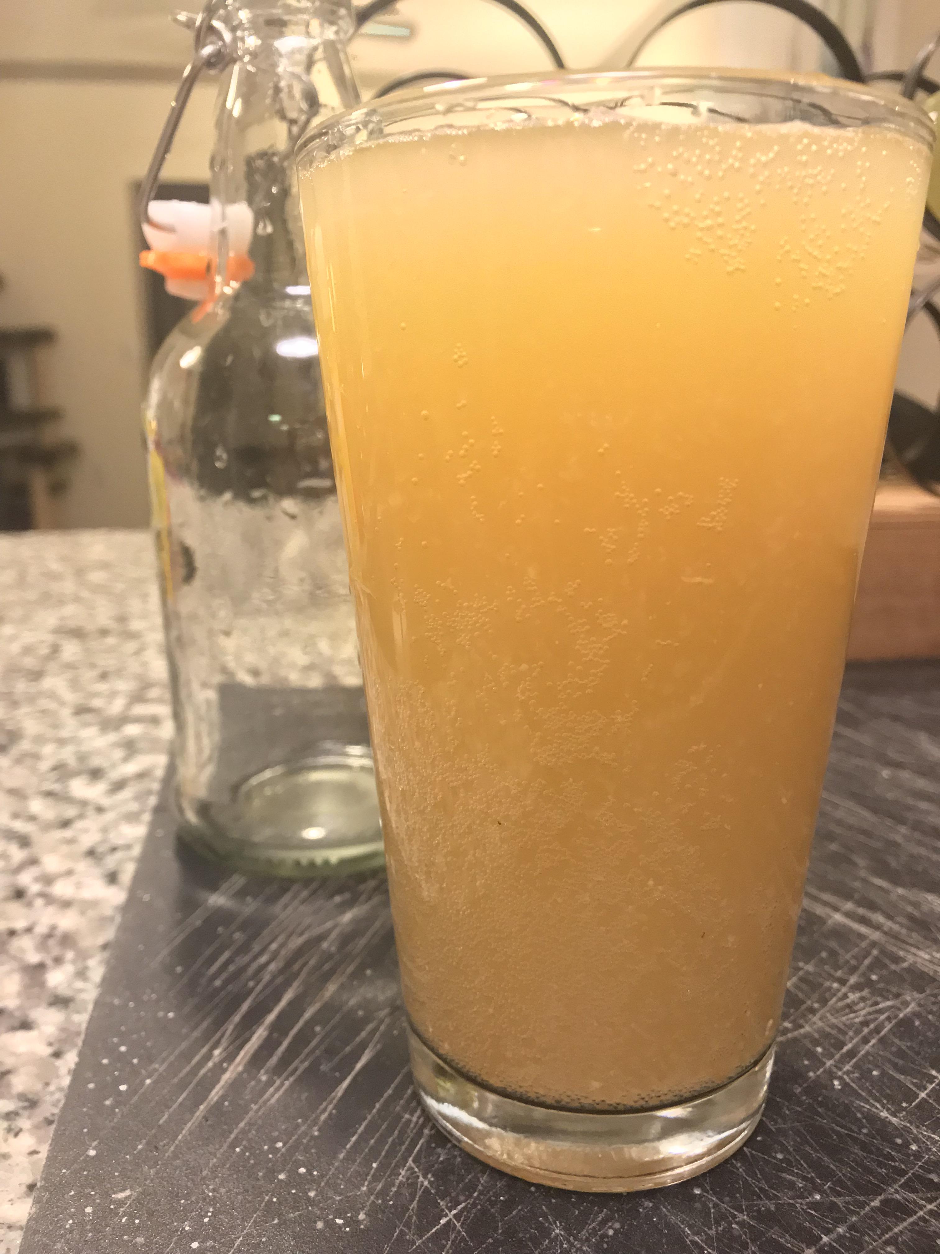F2 pineapple ginger! Finally perfected my carbonation, but only after