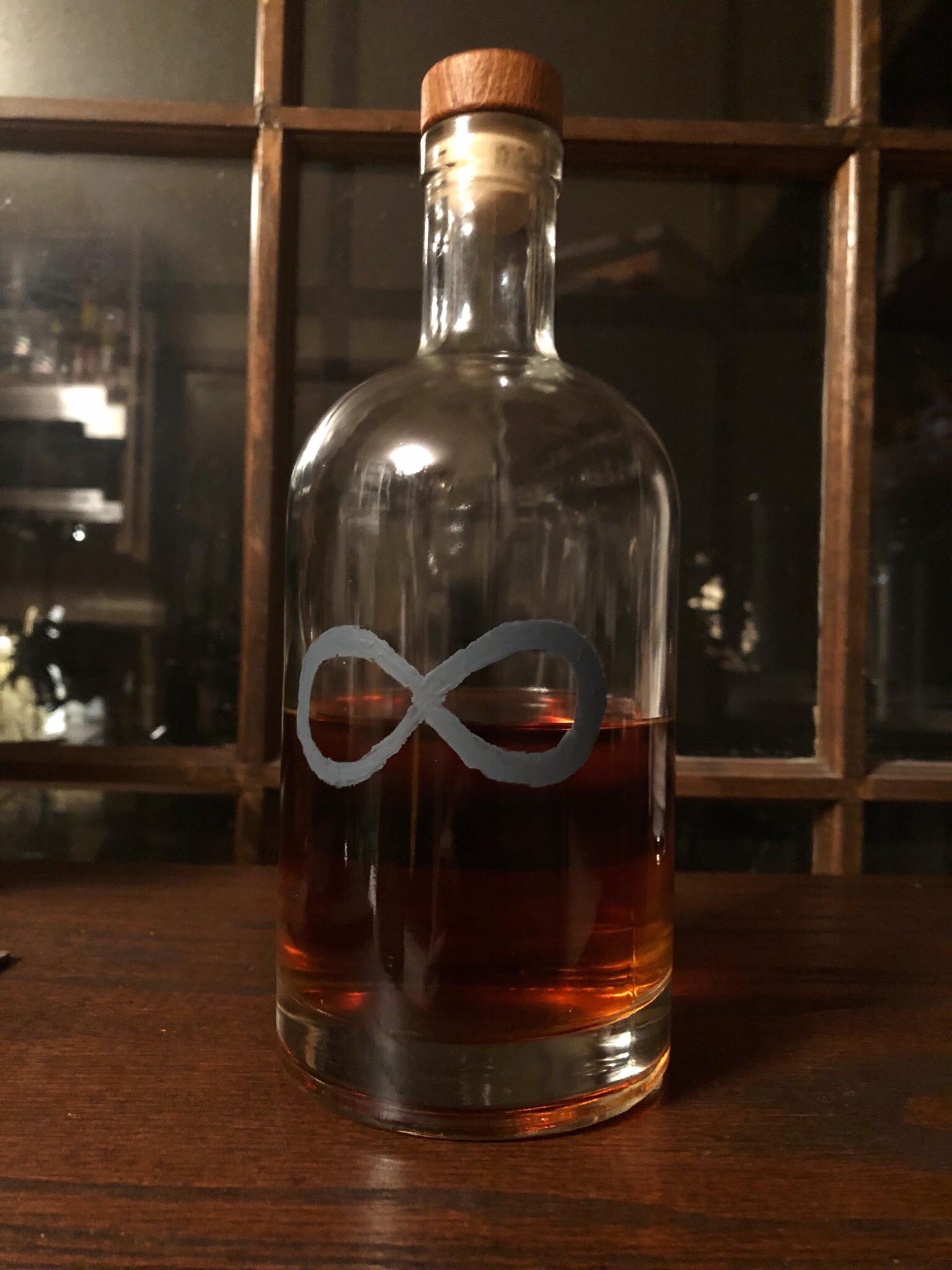 Infinity bottle progress... r/whiskey