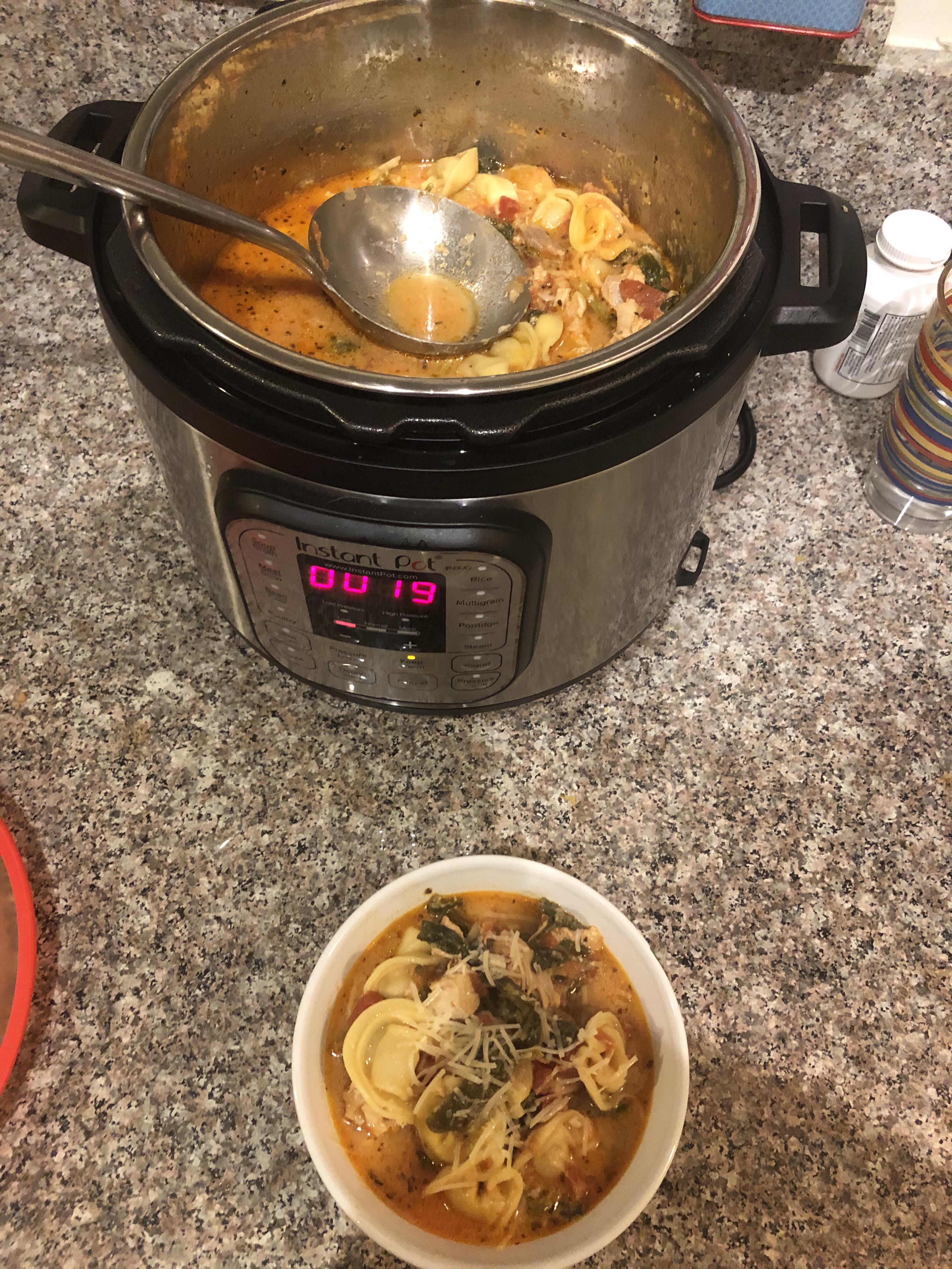 I made “The Soup”. Fastest I’ve ever seen a meal leave my kitchen. r