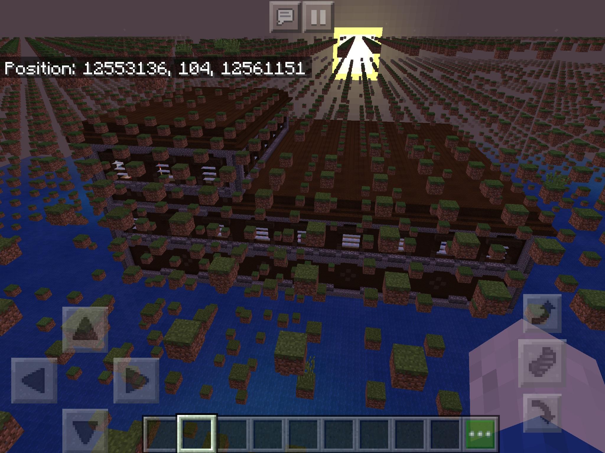 Woodland Mansion In Bedrock Edition Corner Farlands r/Minecraft