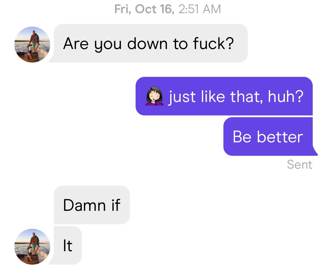 Download hinge they said, it’s better than tinder they said...do guys