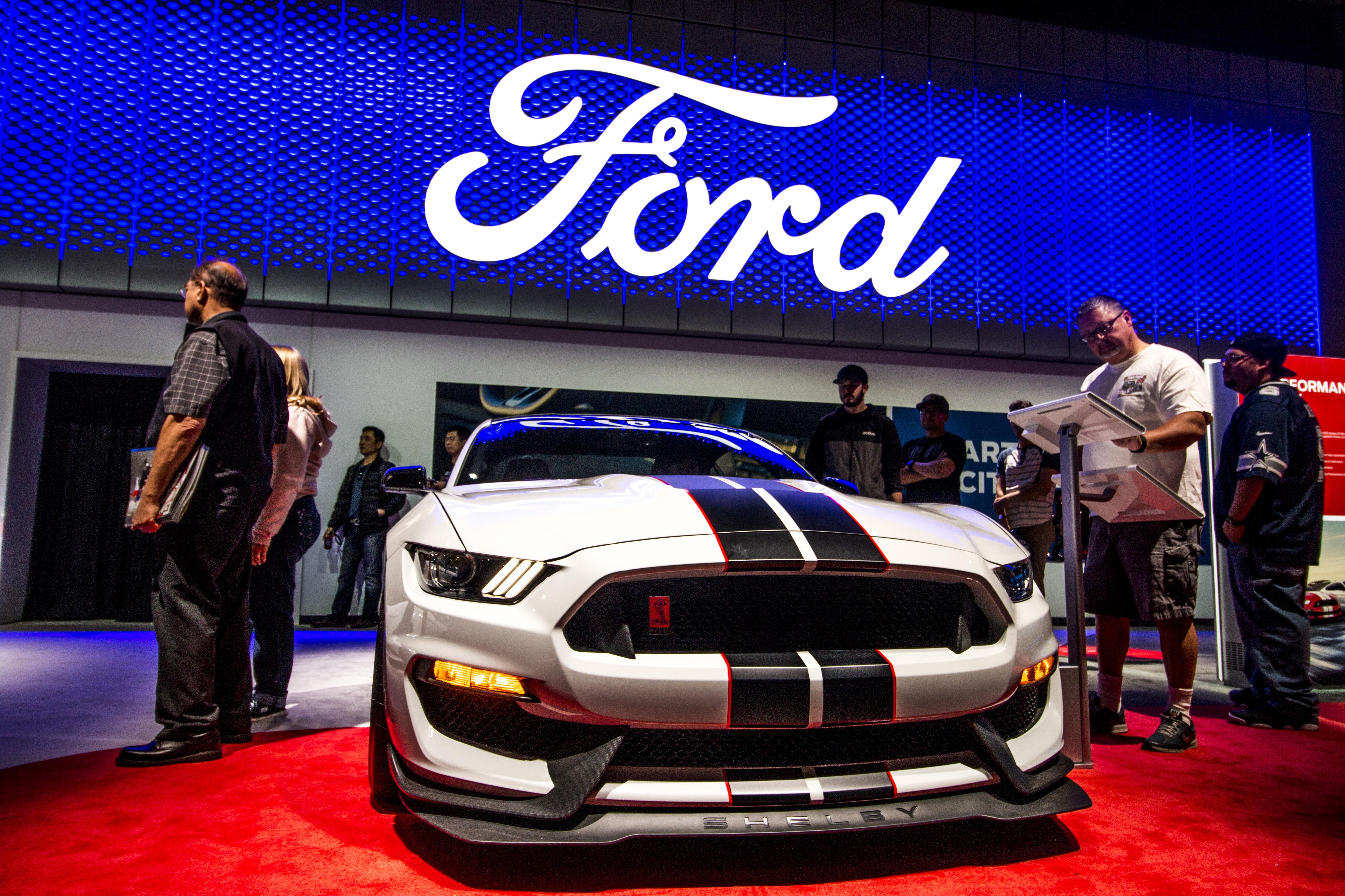 Shelby looking good at the LA Auto Show Mustang