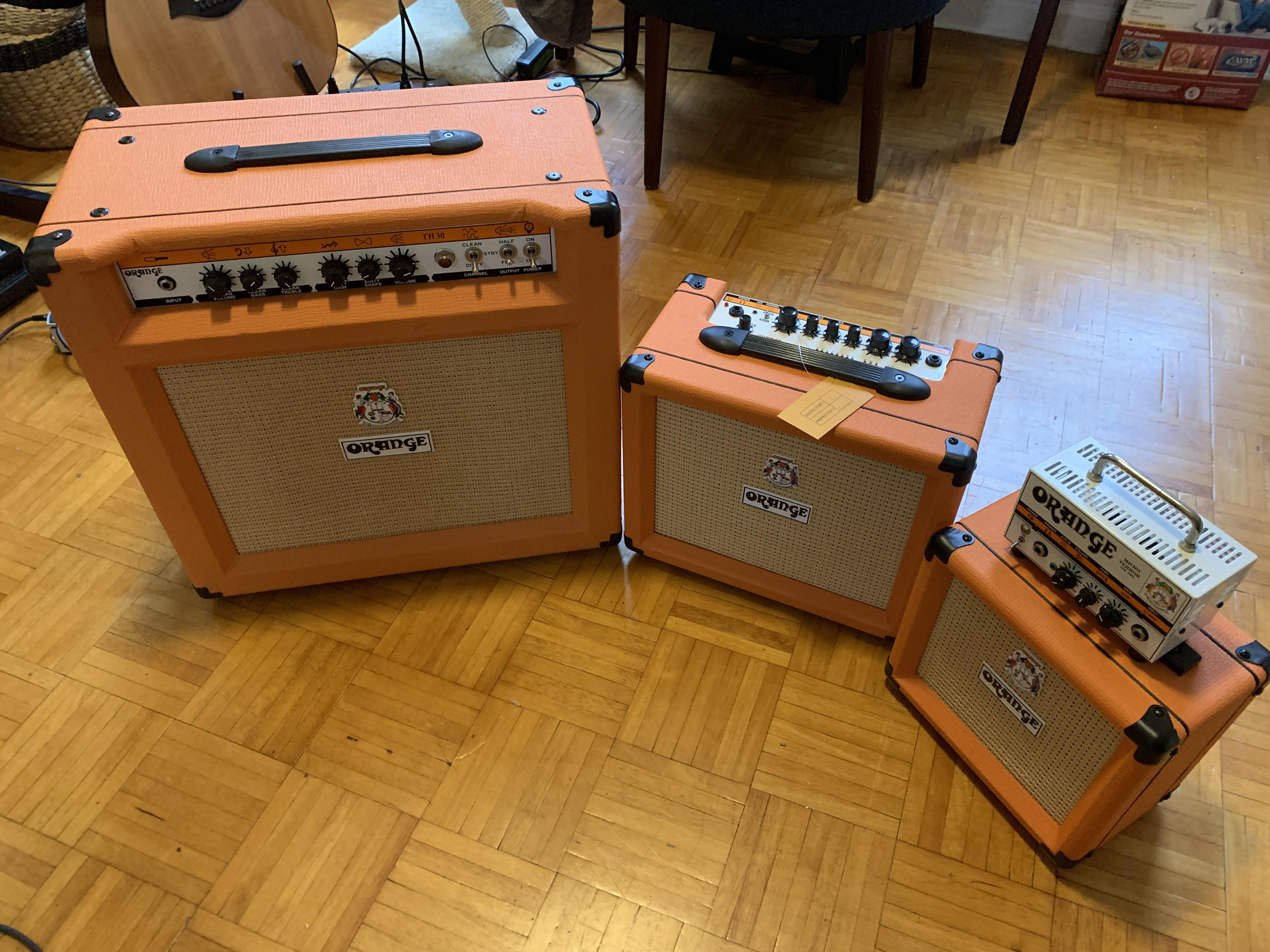 Bought my first tube amp Orange TH30 Combo r/GuitarAmps