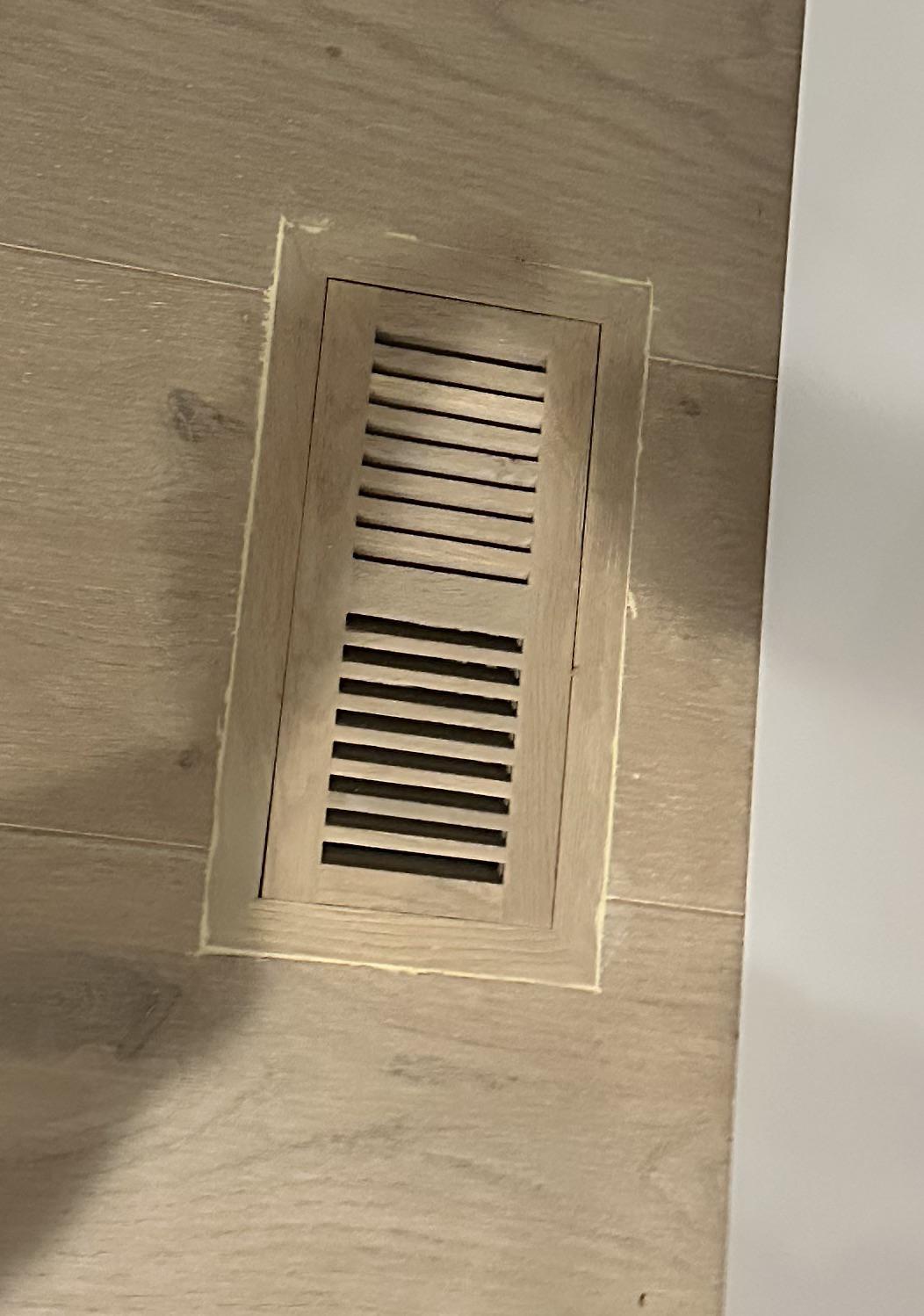 The vent was not done and the contractor is unresponsive. So, i hired a