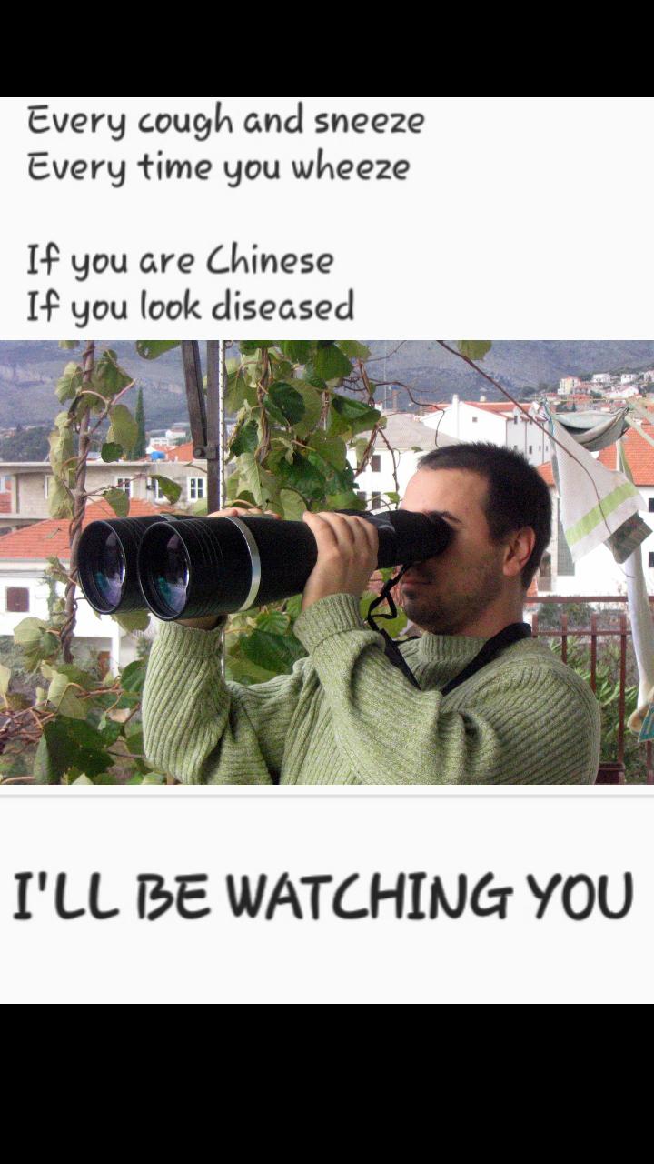 I'll be watching you CoronavirusMemes