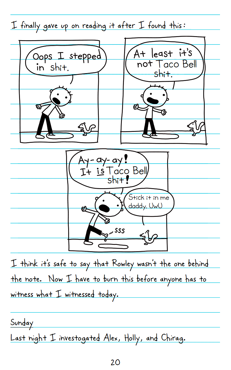 Greg Heffley and the Zombie Apocalypse (PAGE 20 ROWLEY EDITION 3) r