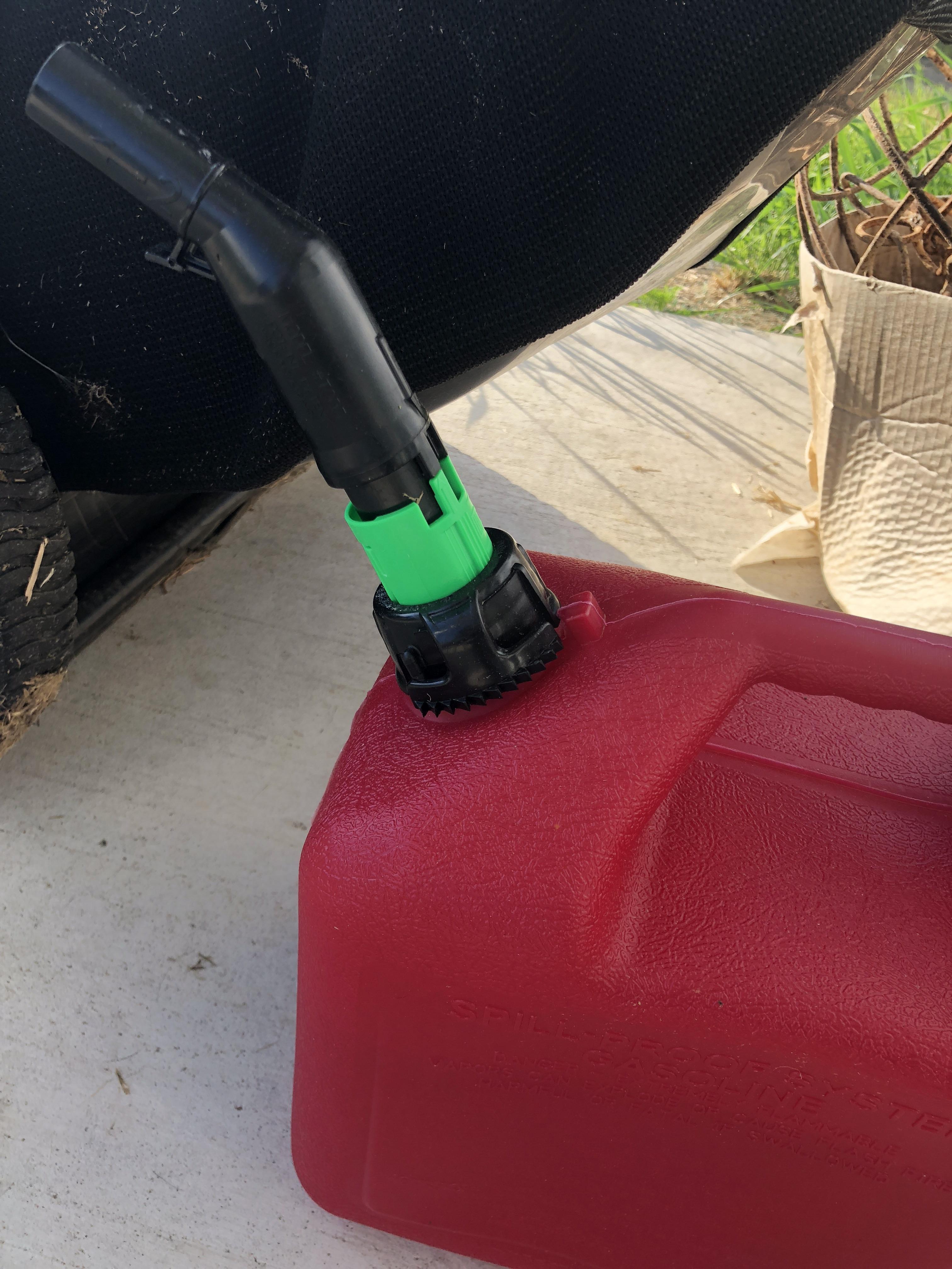 True definition of “crappy design.” These new safety gas containers