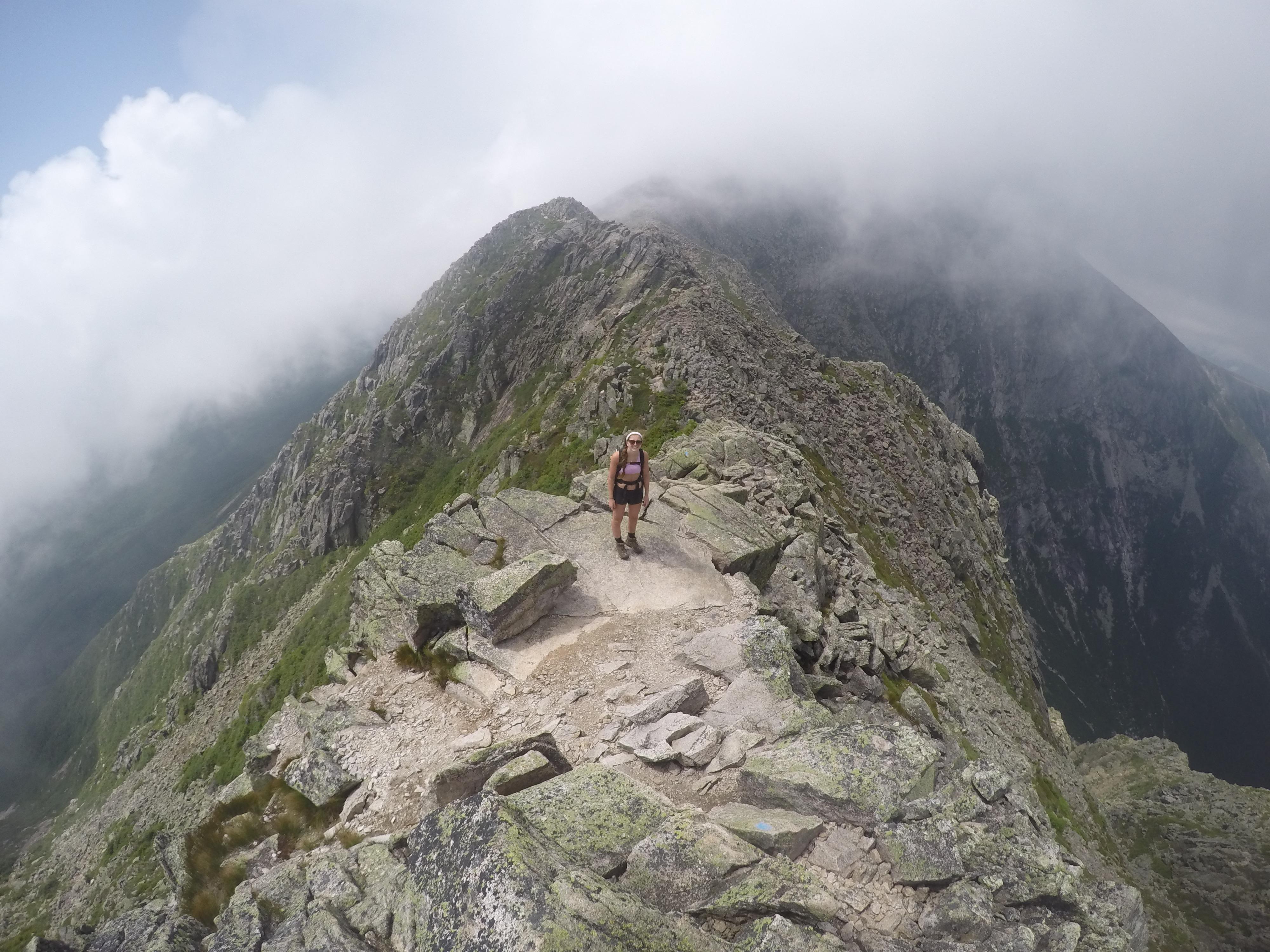 Knifes Edge Trail. Baxter State Park, Maine, USA. r/hiking