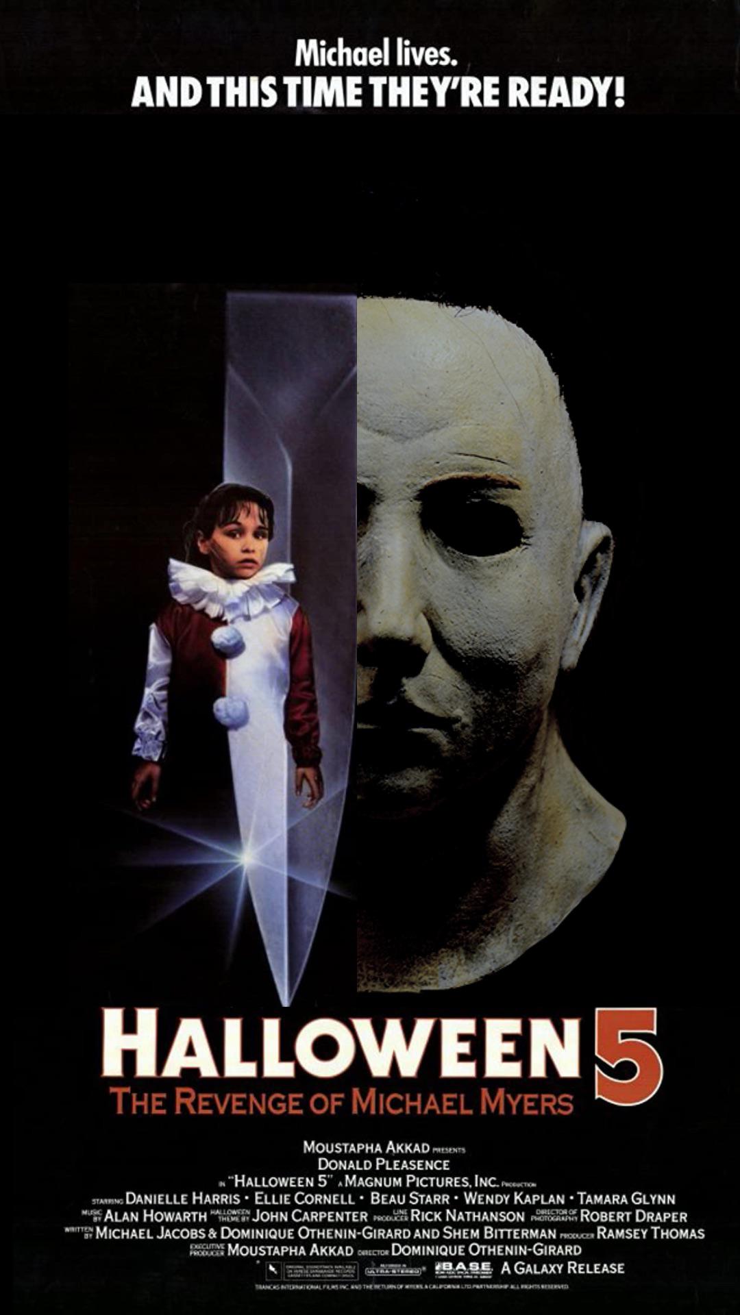 Halloween 5 Poster Revamped r/Halloweenmovies