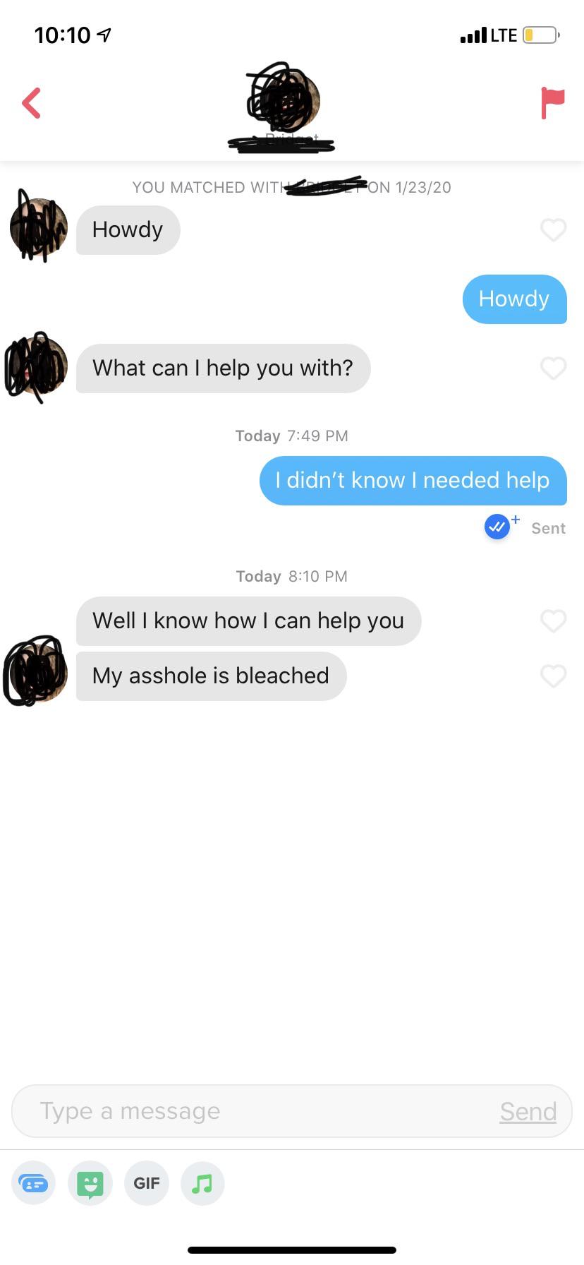 Caught me off guard r/Tinder