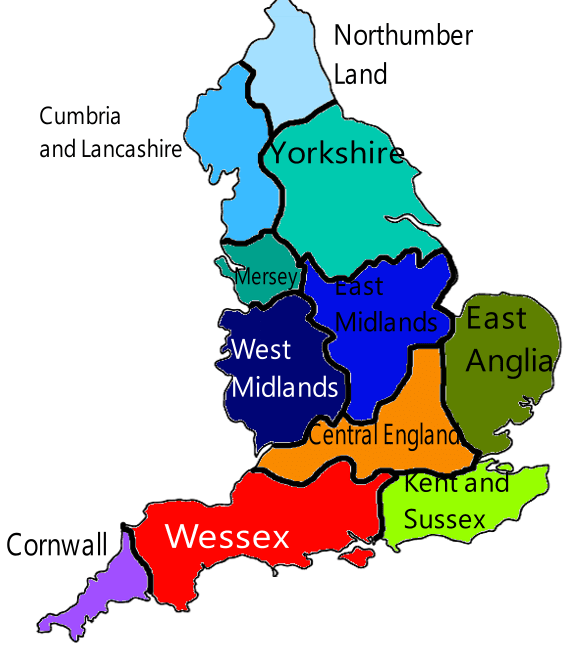 My Province map of England r/england