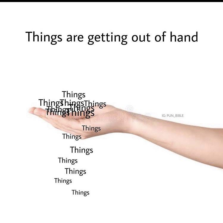 42 Hilarious Out Of Hand Puns Punstoppable 🛑