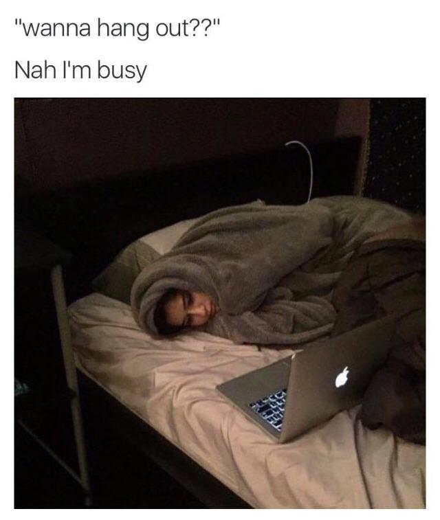 I’m busy 😴 r/memes