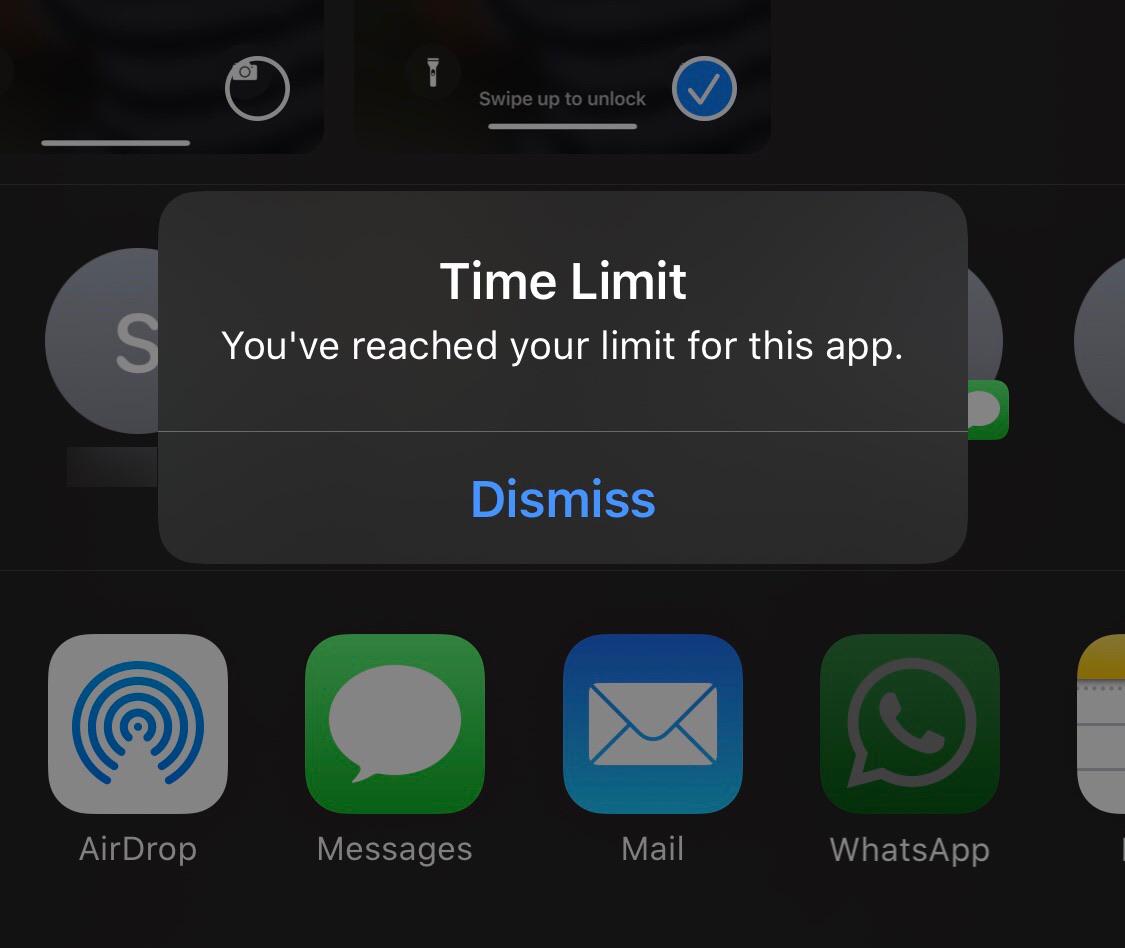 [Feature] Once you’ve reached the time limit in an app, it won’t let