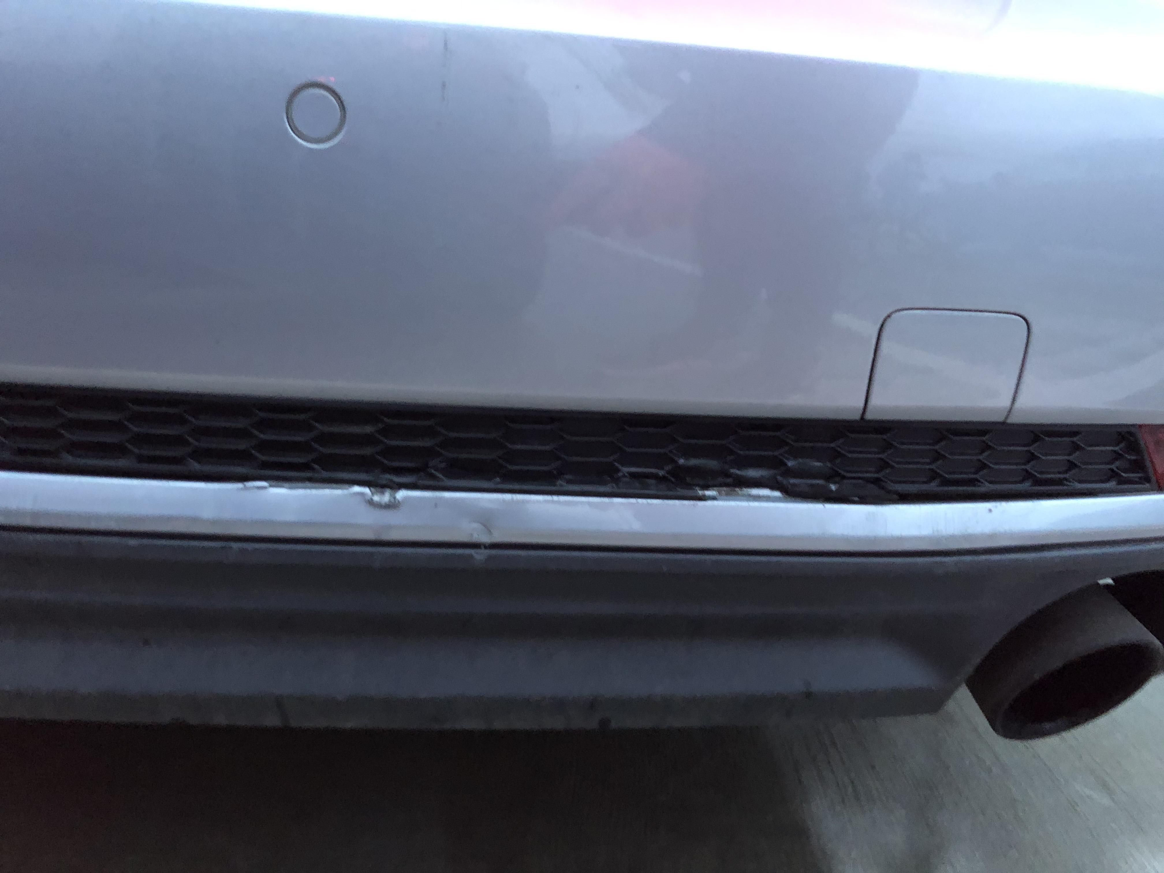 Any idea on the cost to fix some rear bumper damage on a 2017 A4 SLine from being rear ended