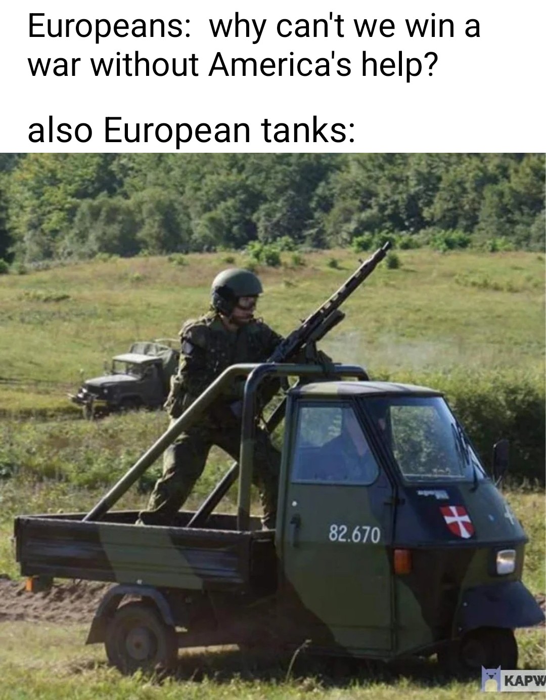 but the gas mileage is great r/Military