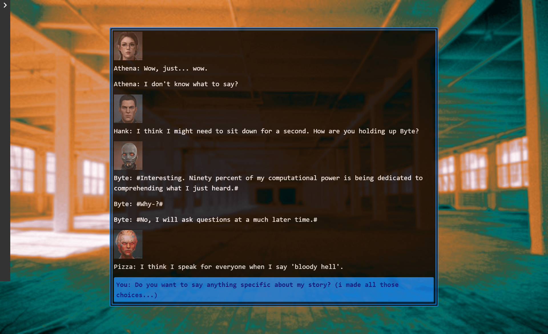 Become Alpha - adult visual novel with a twist : twinegames