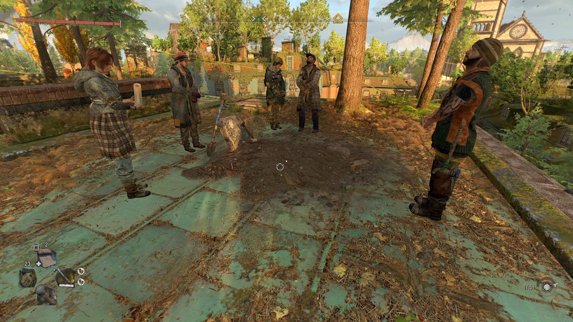 How'd they dig a grave on a roof? (Dying Light 2) r/gaming