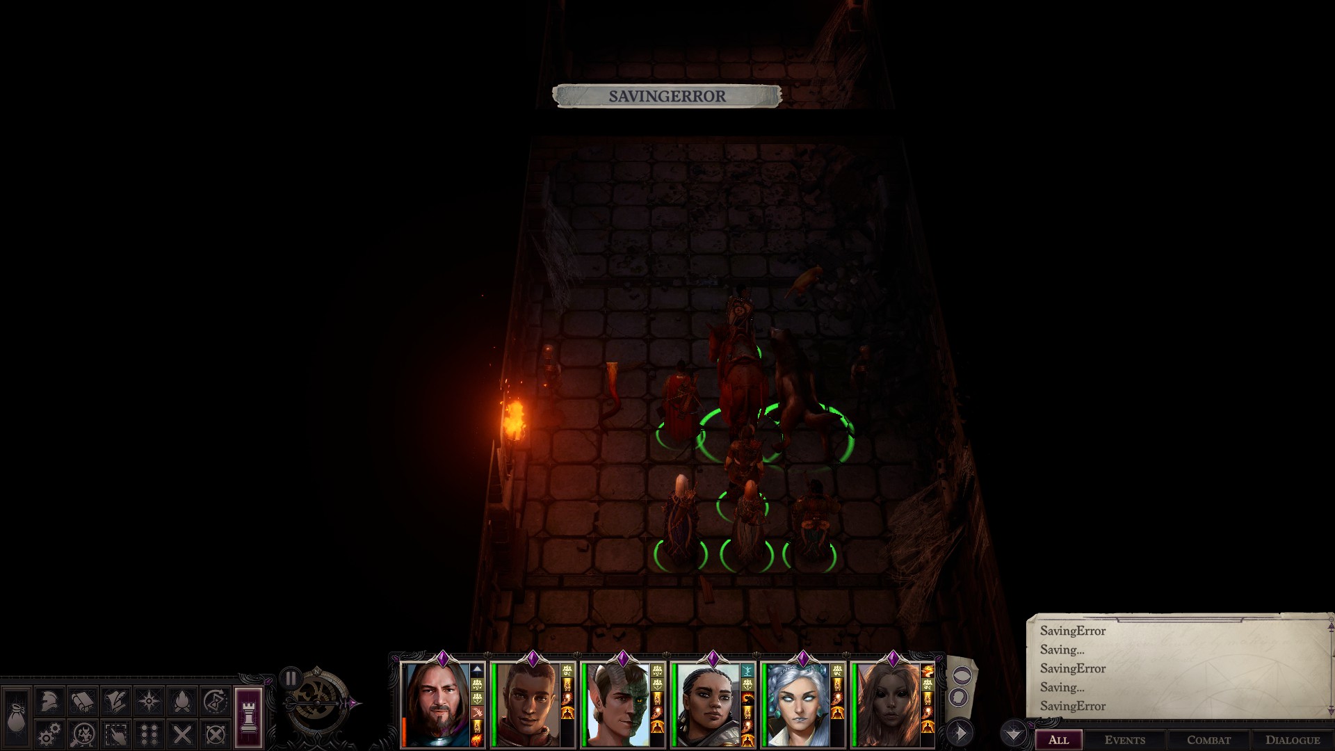 Saving error r/Pathfinder_Kingmaker