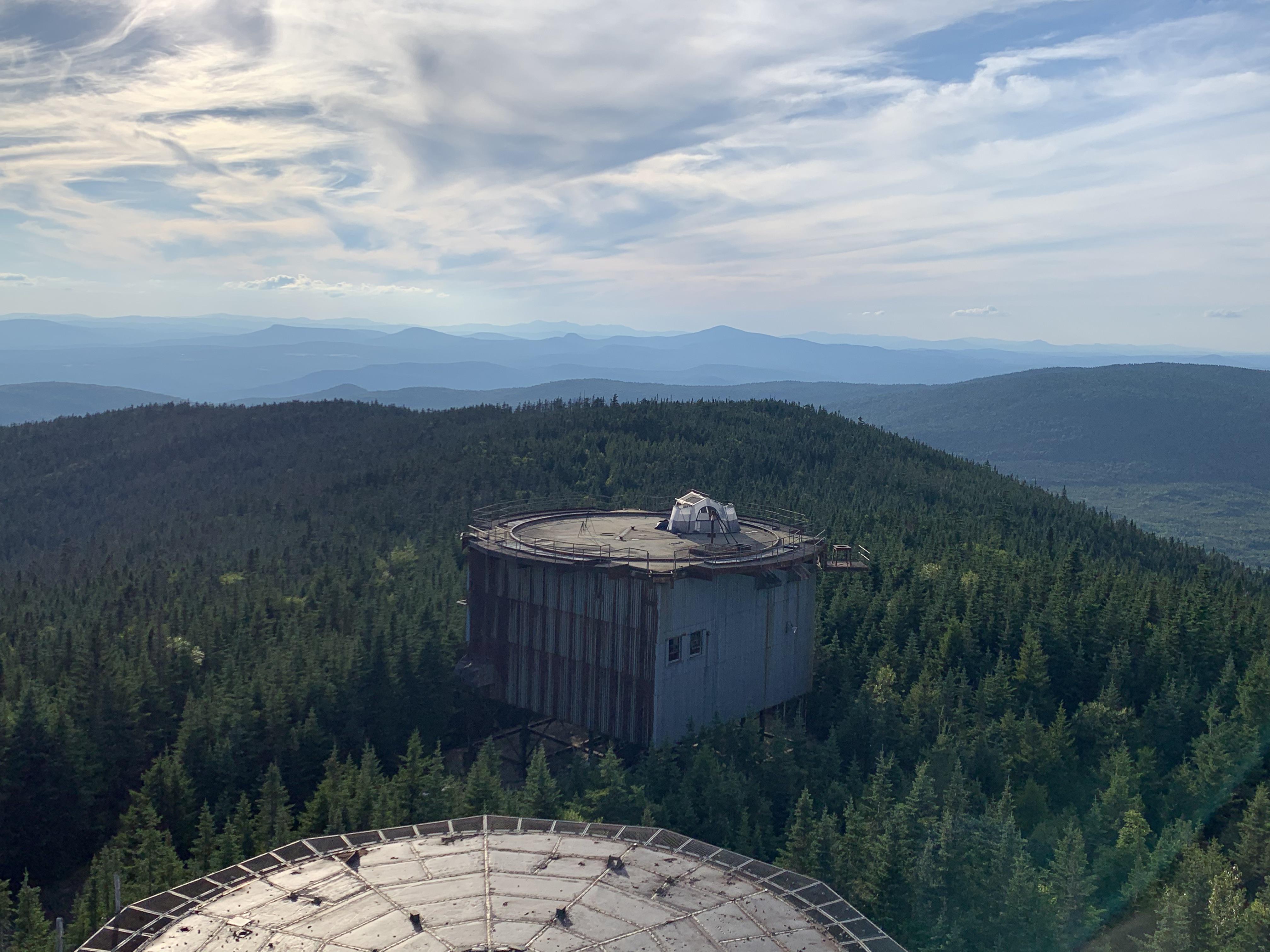 Camping on top an abandoned radar base from the Cold War [VT] r