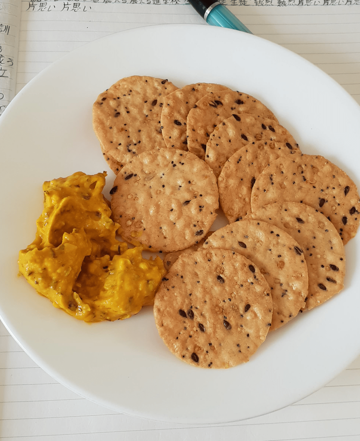 166 cal snack Coles brown rice crackers (25g = 102) and Yumi's sweet