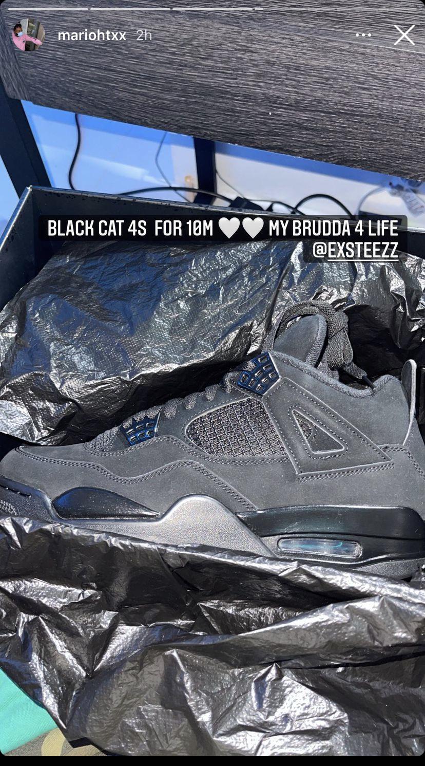 “TikTok ruined the black cat 4s” “I hate the black cat 4s” nice