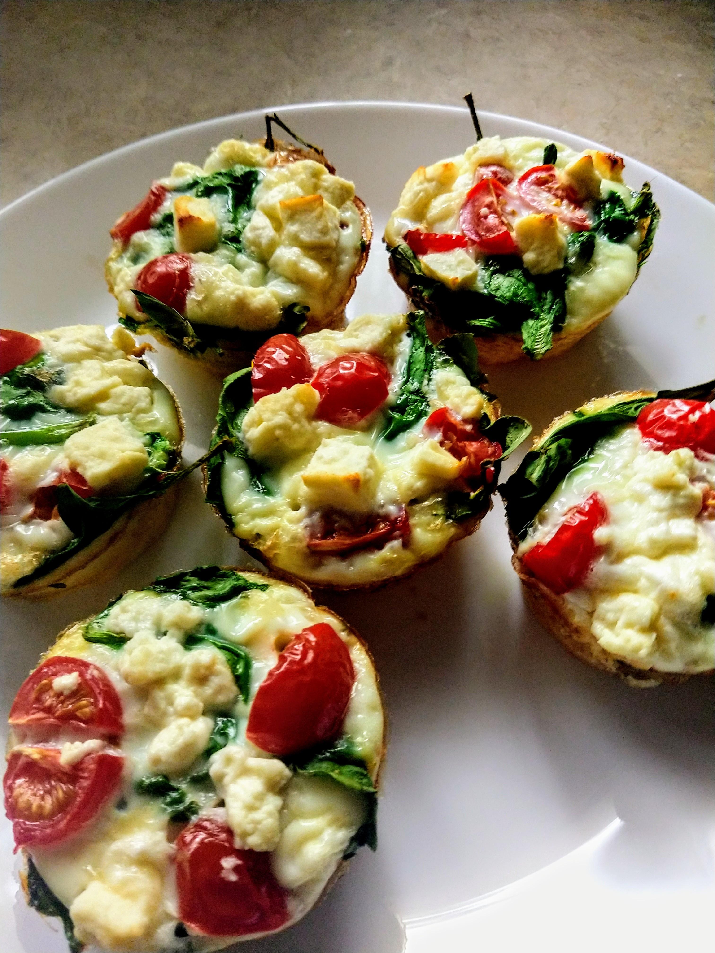 120 cal for two of these egg white cups! 1200isplenty