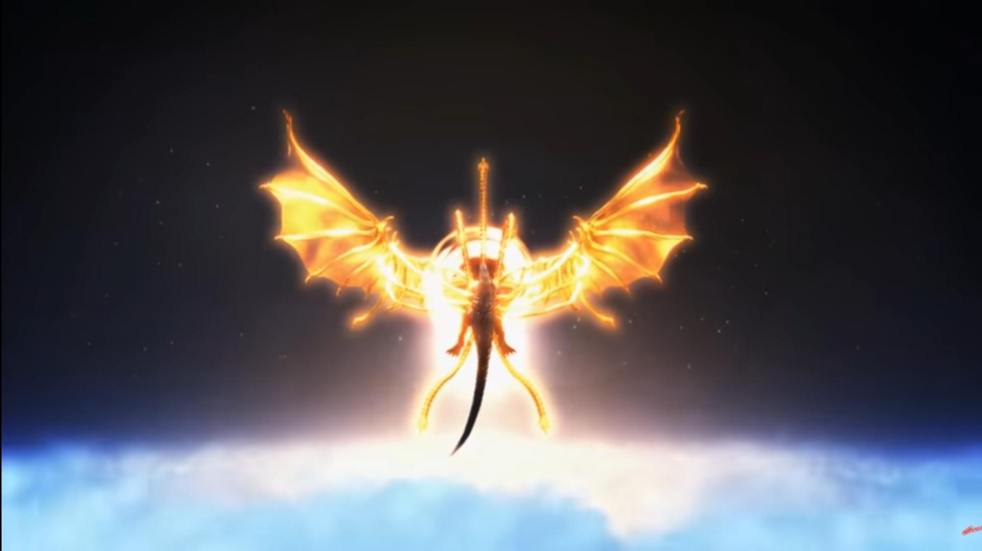 Void Ghidorah in the fanmade video is insanely cool GODZILLA