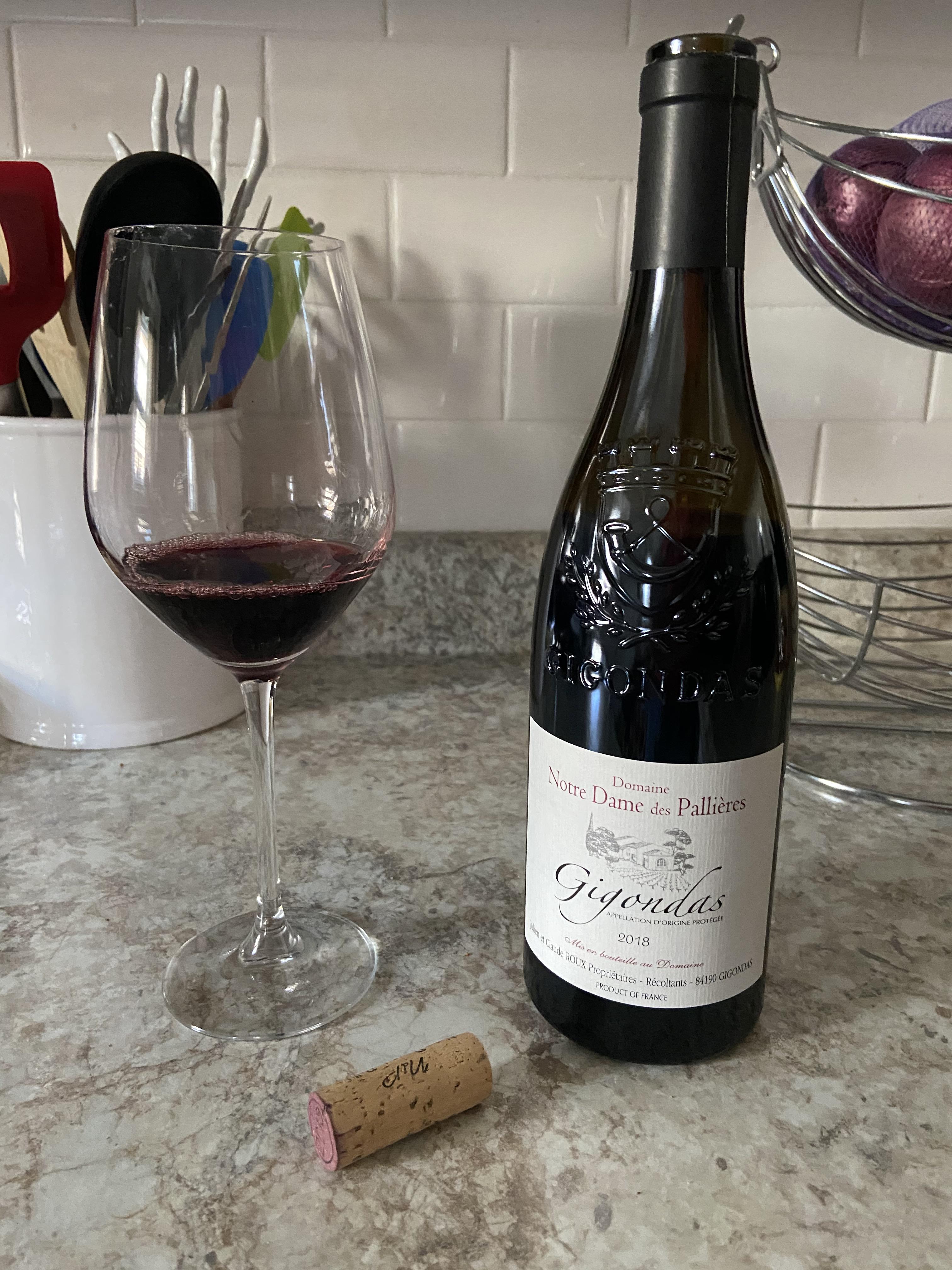 Domaine Notre Dame des Pallières Gigondas “Les Mourres” r/wine