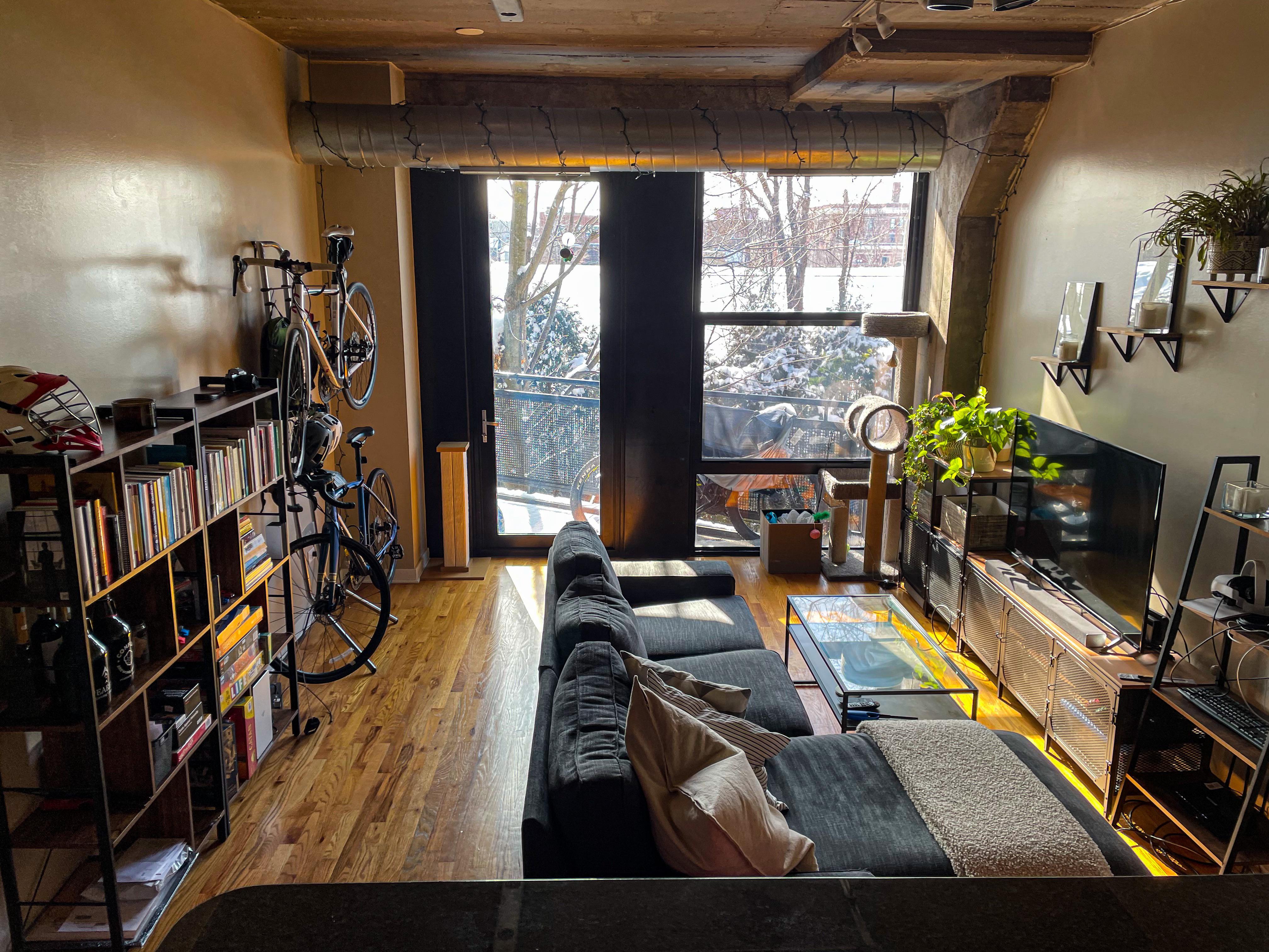 Our apartment near Pilsen, Chicago. r/CozyPlaces