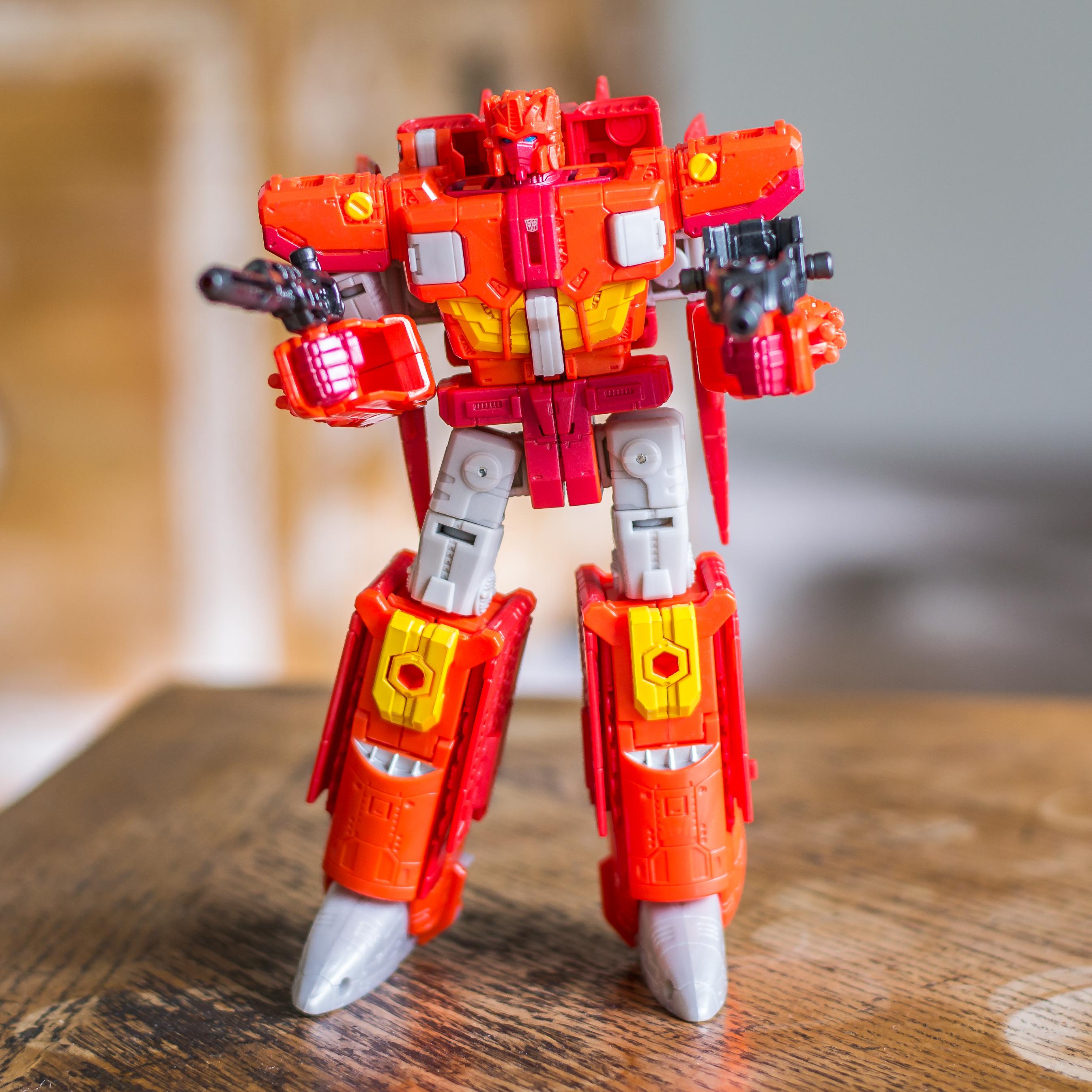 Soooo.... this guy is... pretty orange r/transformers