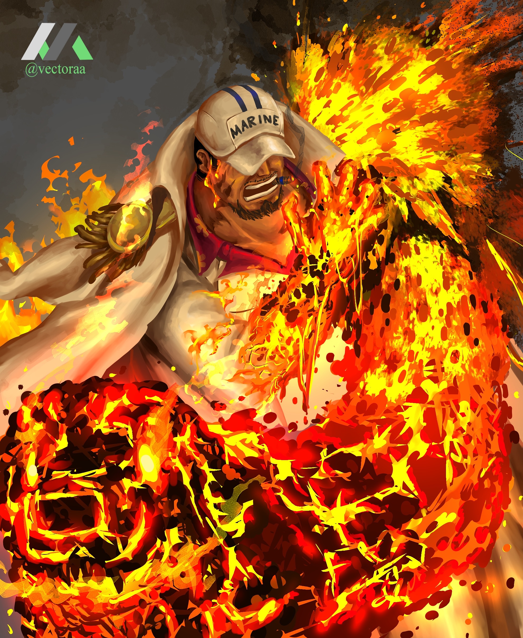 Admiral Sakazuki Akainu r/OnePiece