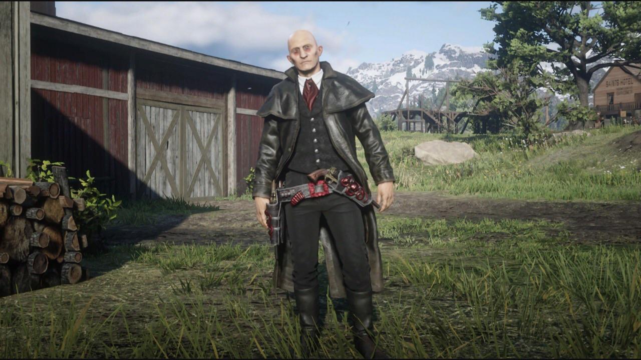 My vampire character r/reddeadfashion