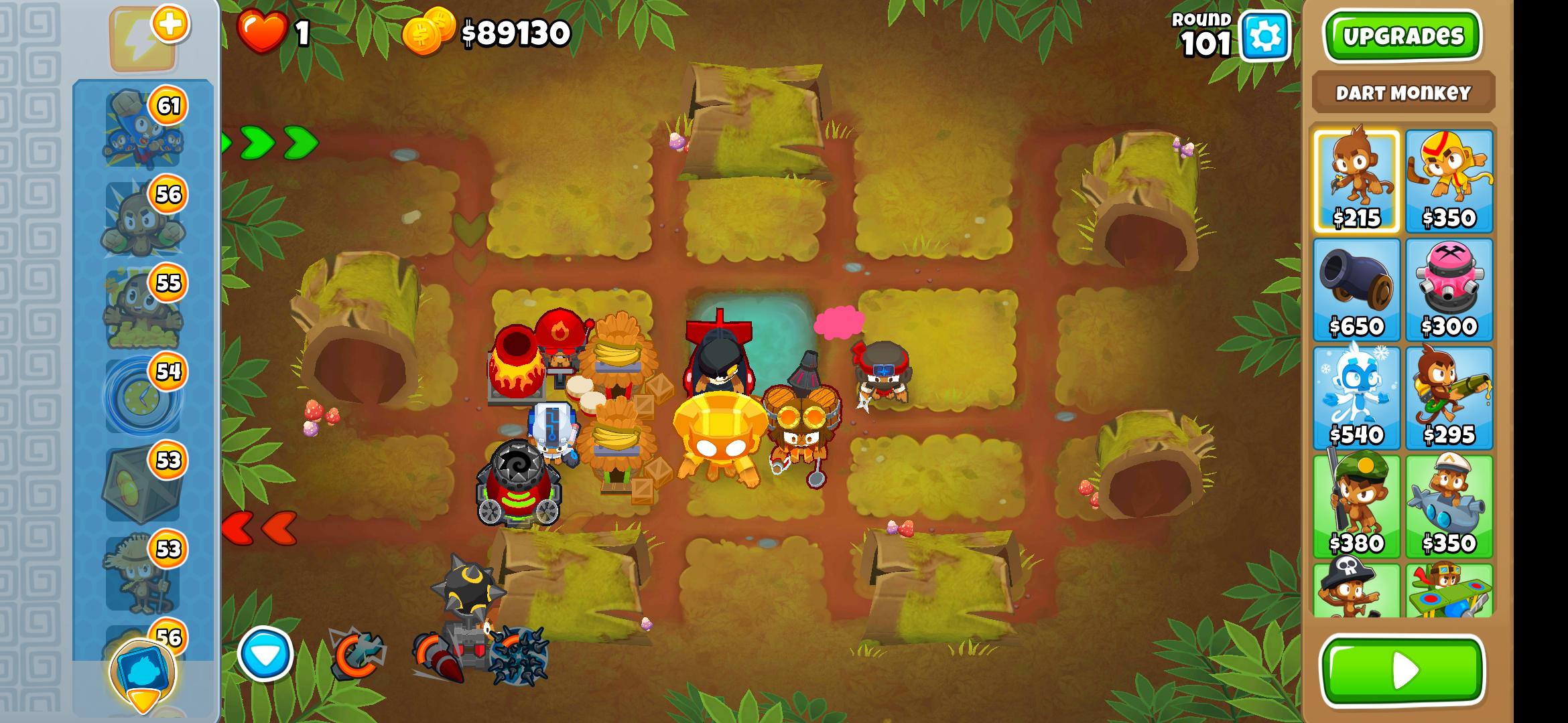 Cheapest CHAMPIONS? 104,640 spent r/btd6