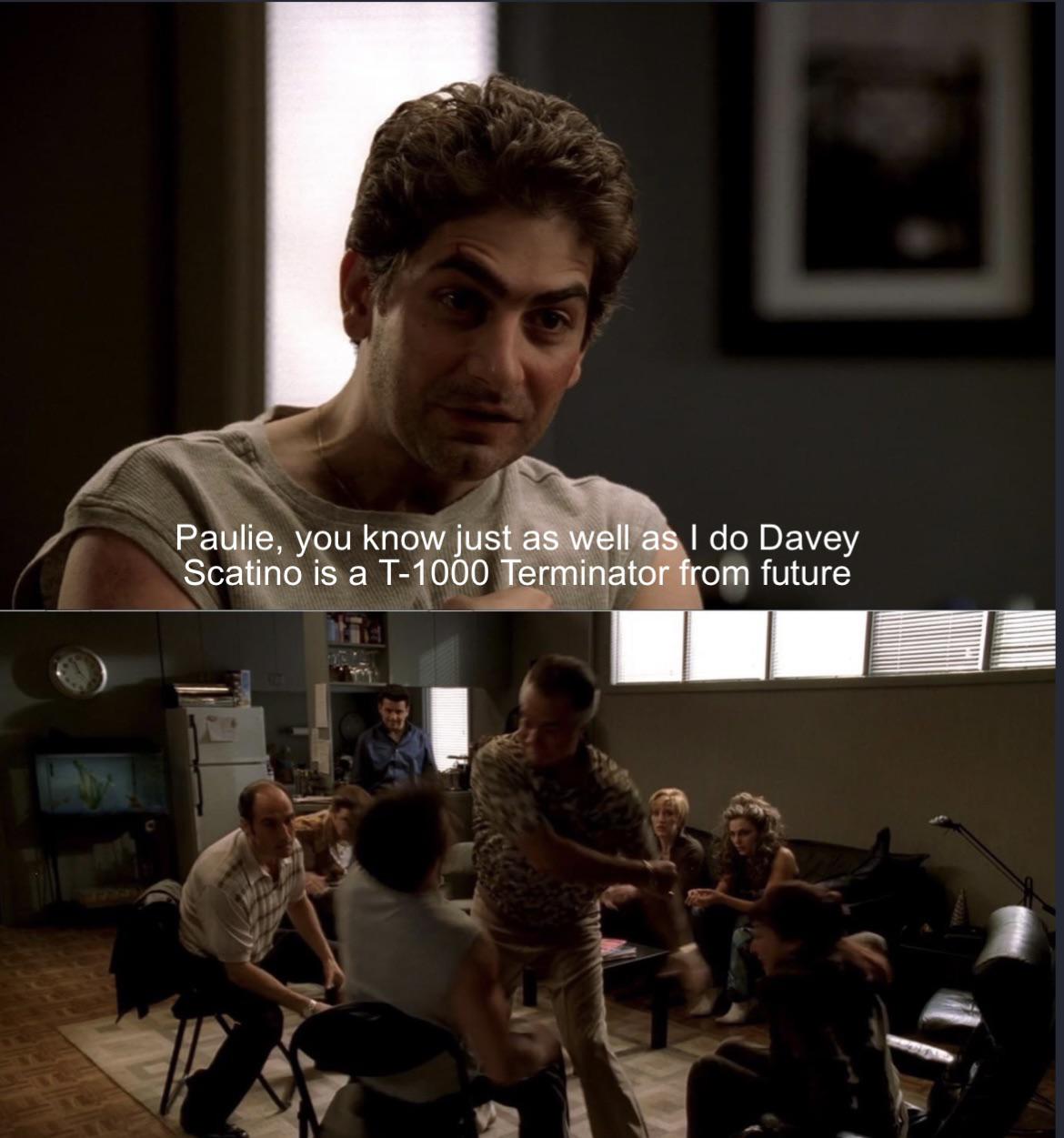 Chrissy, You're weak. You're outta control. And you've an