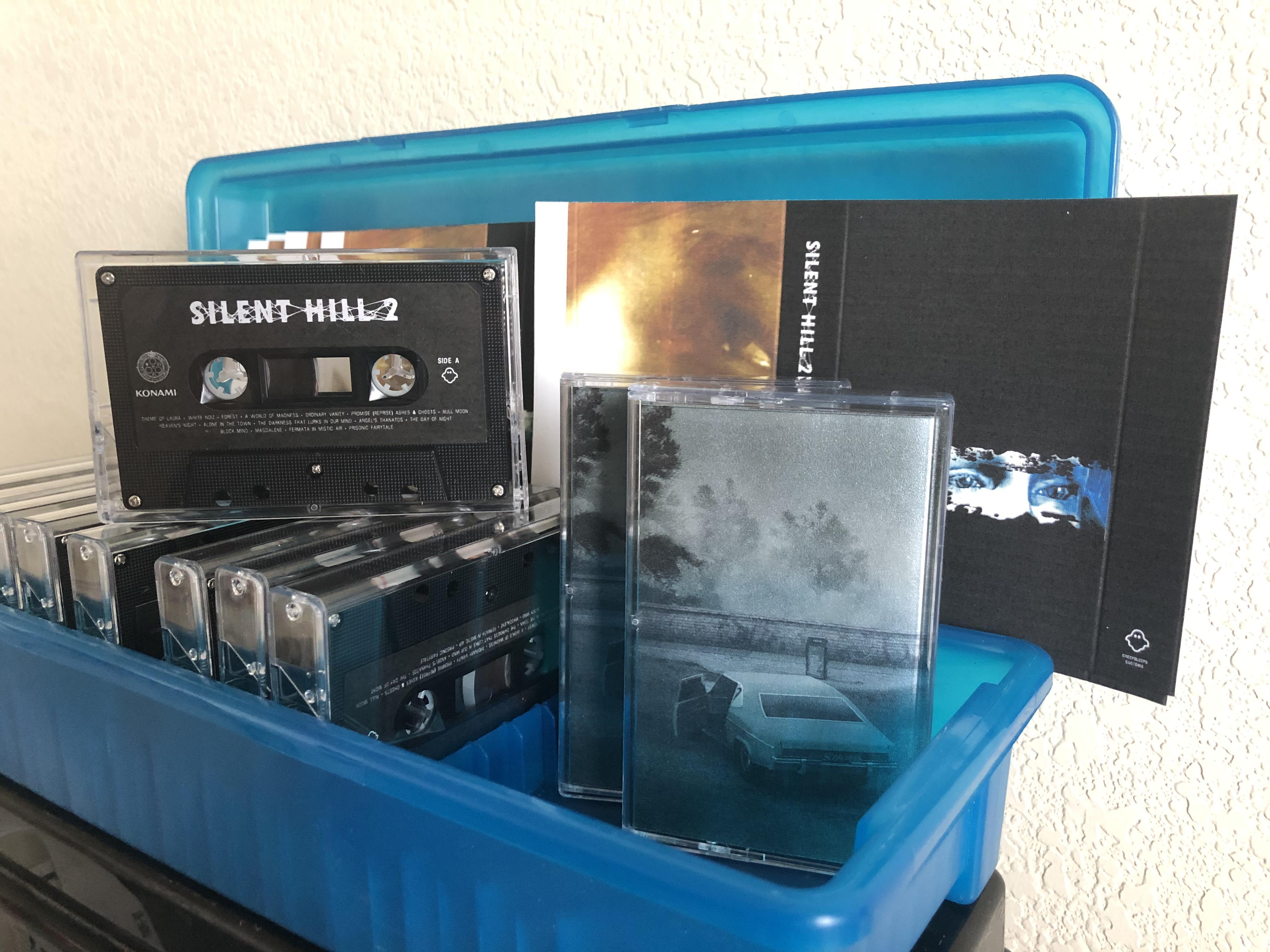 Requested Am finally piecing all of the cassettes together for the Silent Hill 1 & 2 Original