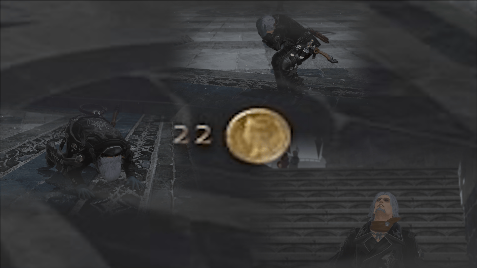 When you spend all your gil levelling up Blacksmith just to get the