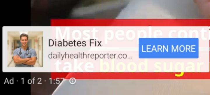 Scam Ad For Diabetes Fix They Stole Dr. Mike's Channel
