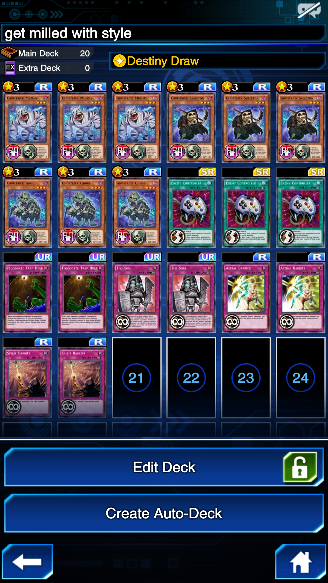 [Deck] KOG Ghostricks Control r/DuelLinks