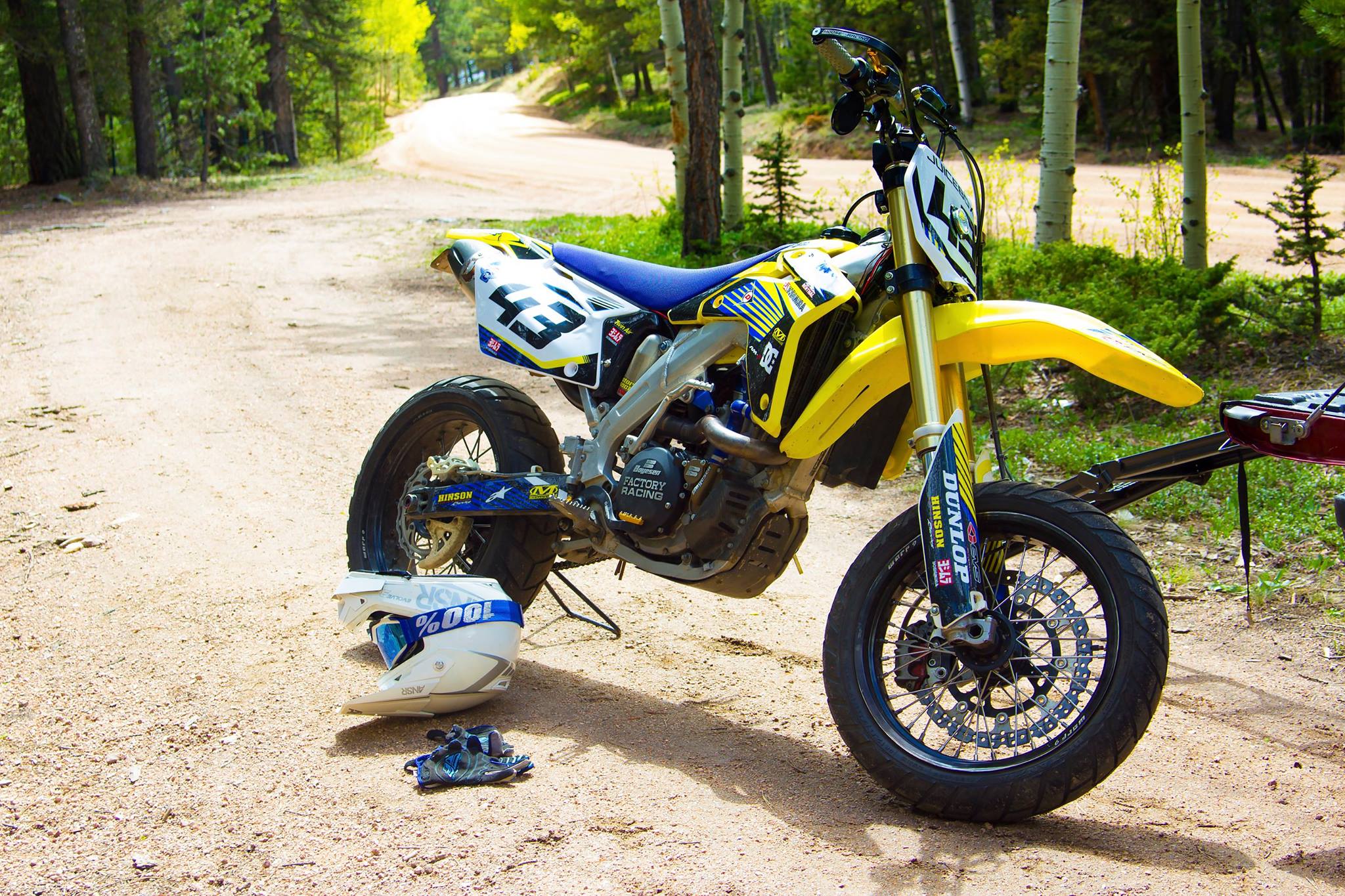 Street legal '07 RMZ 450 motard 👌 supermoto