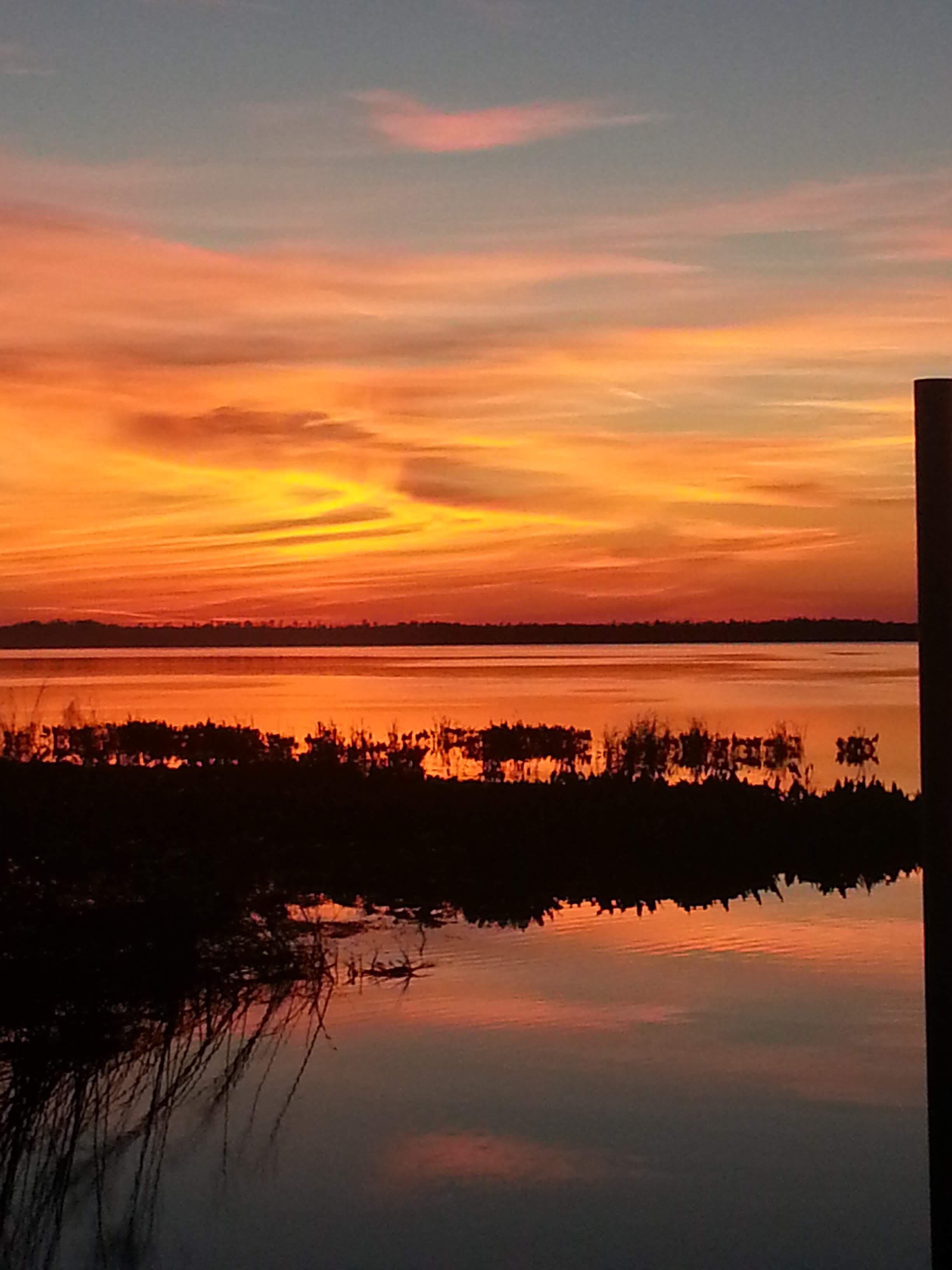 Lochloosa Lake at Sunset [no filter] florida